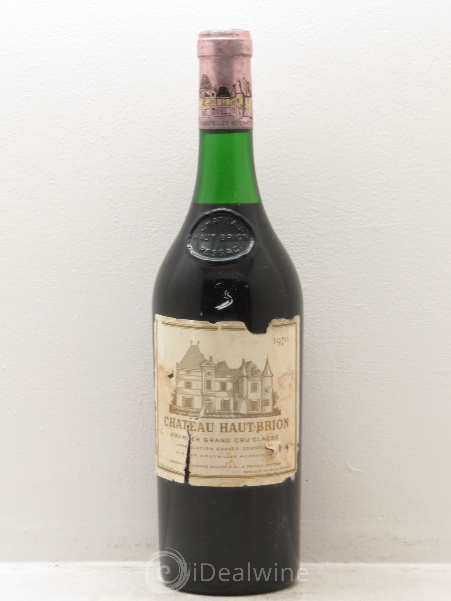 Château Haut Brion 1er Grand Cru Classé 1970 - Lot de 1 bouteille - 0