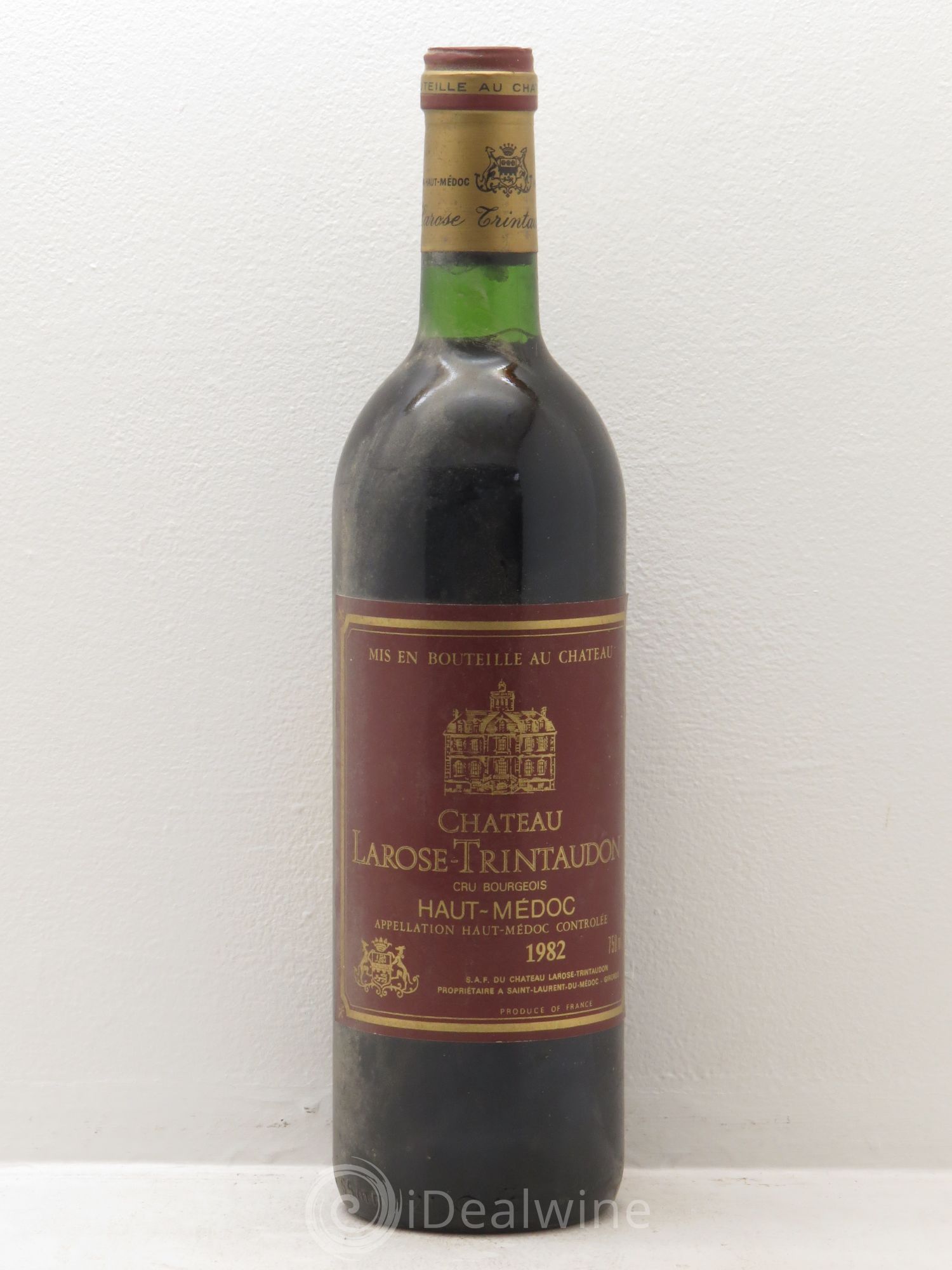 Château Larose Trintaudon Cru Bourgeois 1982 - Lot de 1 bouteille - 0