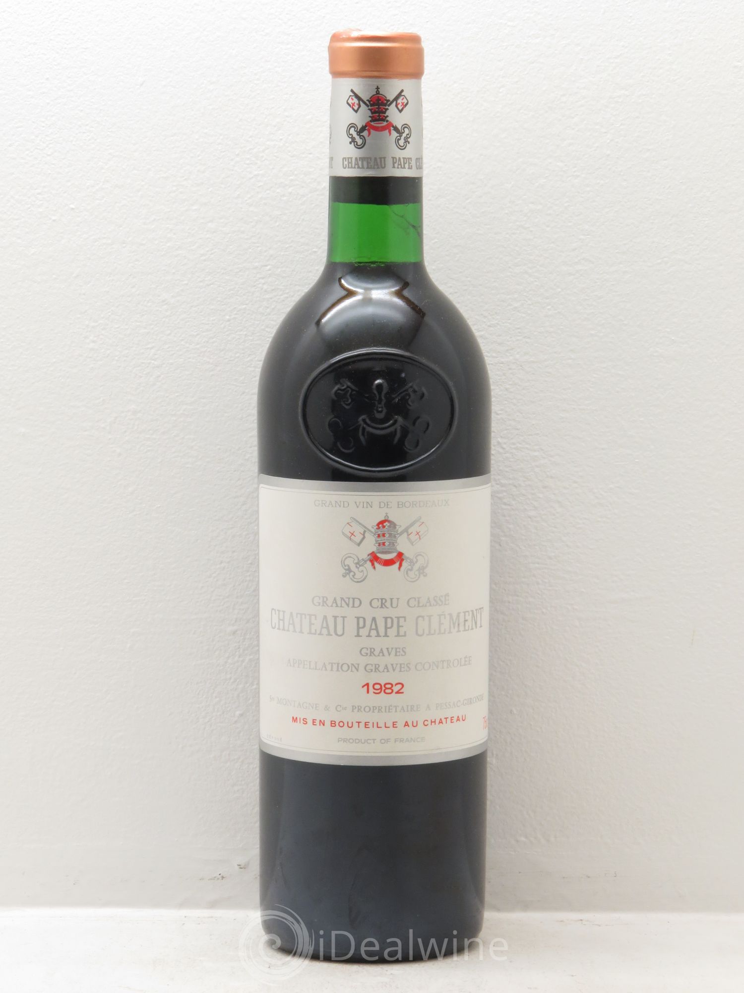 Château Pape Clément Cru Classé de Graves 1982 - Lot de 1 bouteille - 0