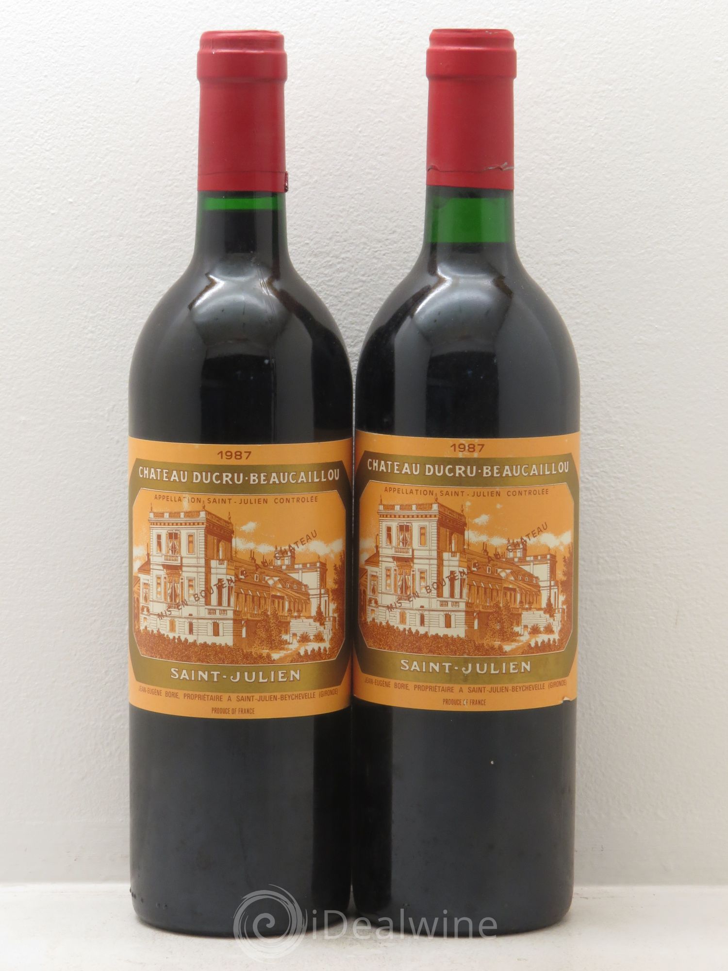 Château Ducru Beaucaillou 2ème Grand Cru Classé 1987 - Lot de 2 bouteilles - 0