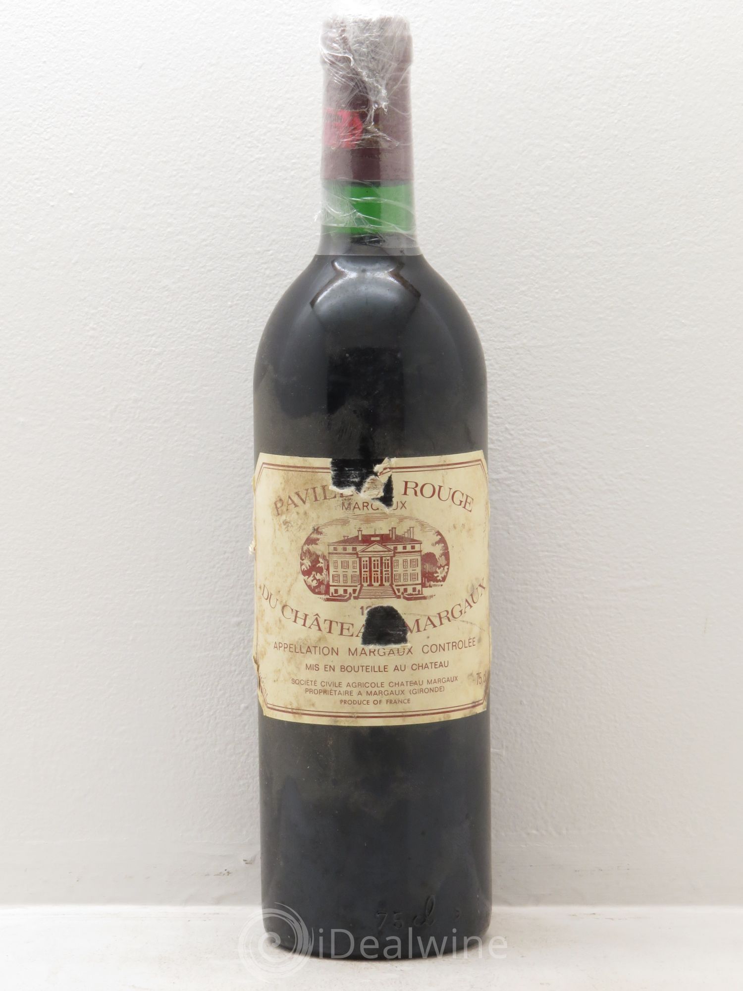 Pavillon Rouge du Château Margaux Second Vin 1980 - Lot de 1 bouteille - 0