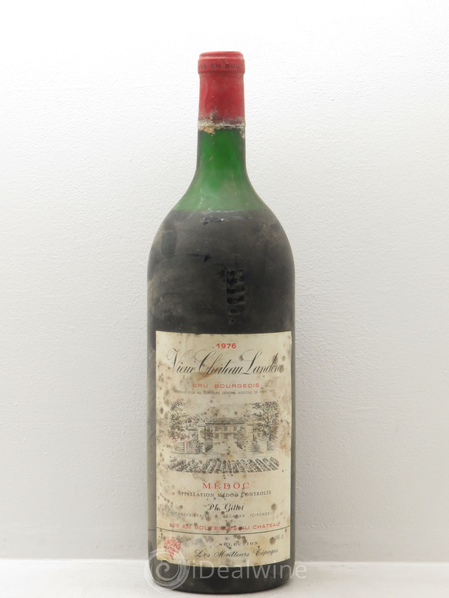 Vieux Château Landon Cru Bourgeois 1976 - Lot de 1 magnum - 0
