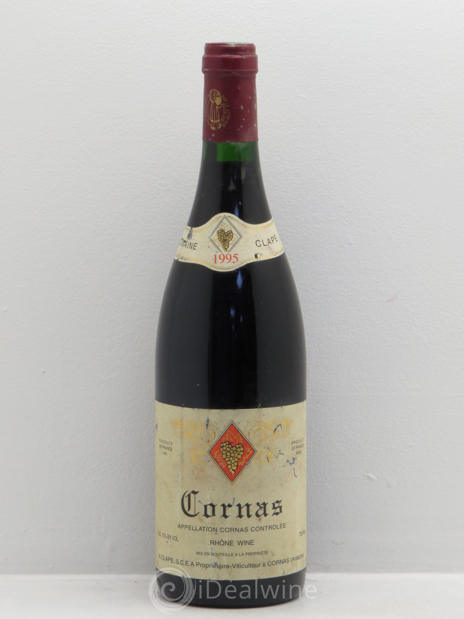 Cornas Auguste Clape 1995 - Lot de 1 bouteille - 0