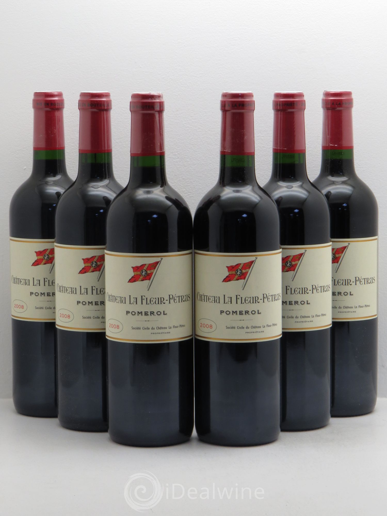 Château la Fleur Petrus 2008 - Lot de 6 bouteilles - 0