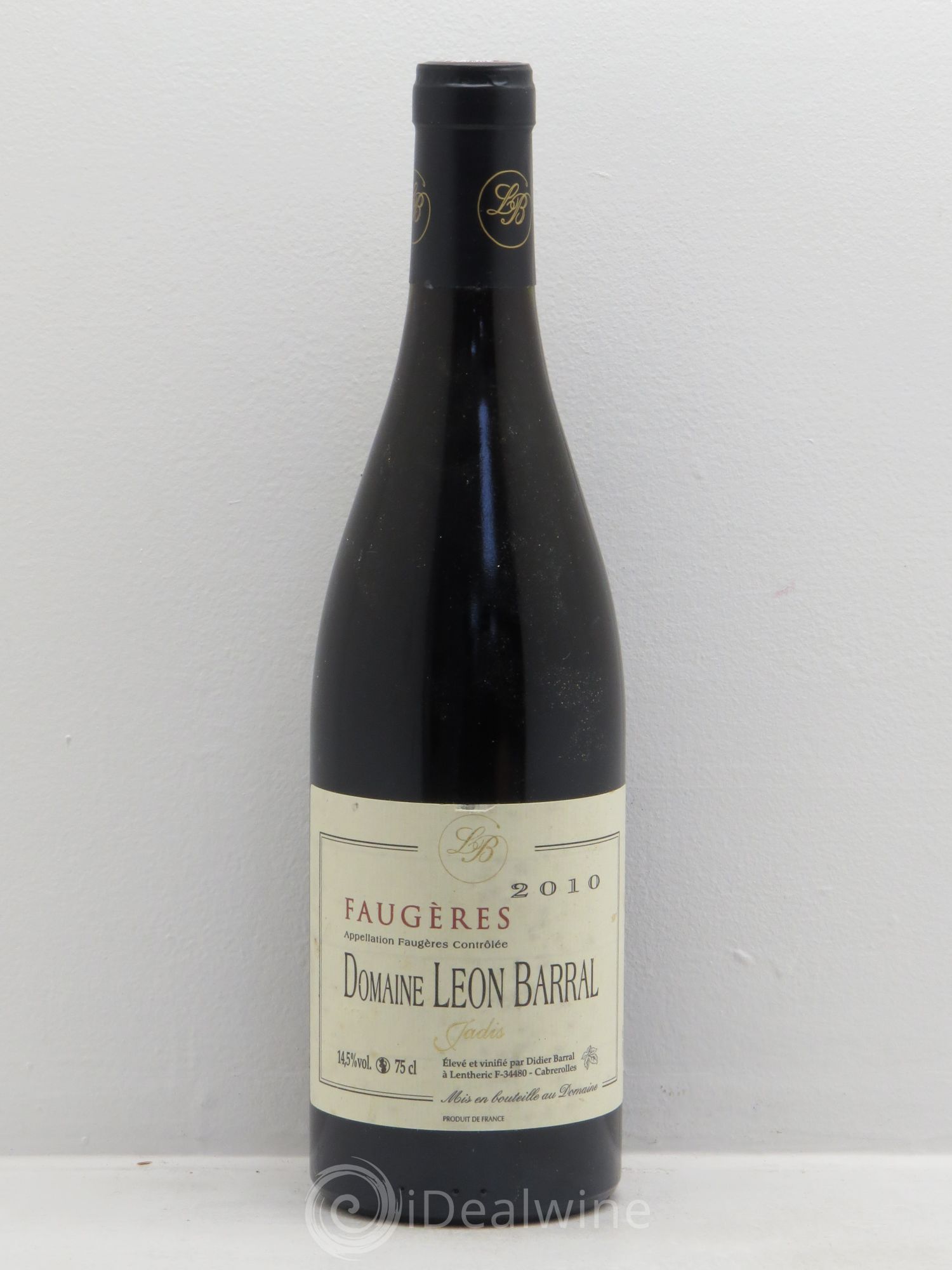 Faugères Jadis Domaine Léon Barral 2010 - Lot de 6 bouteilles - 0