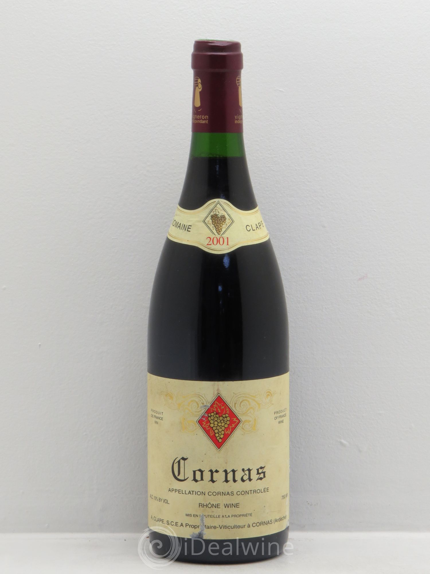 Cornas Auguste Clape 2001 - Posten von 1 Flasche - 0