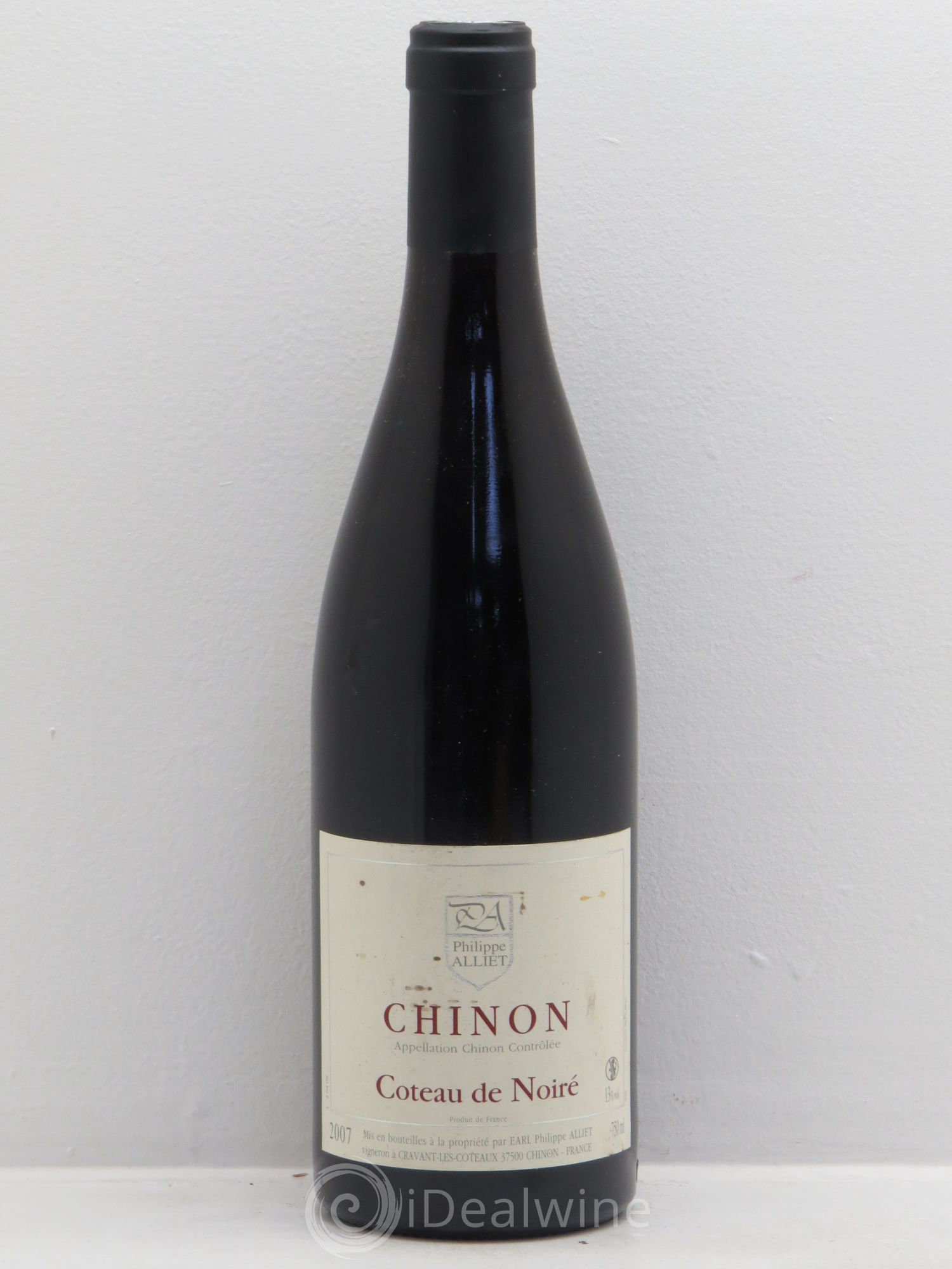 Chinon Coteau de Noiré Philippe Alliet 2007 - Lot de 6 bouteilles - 0