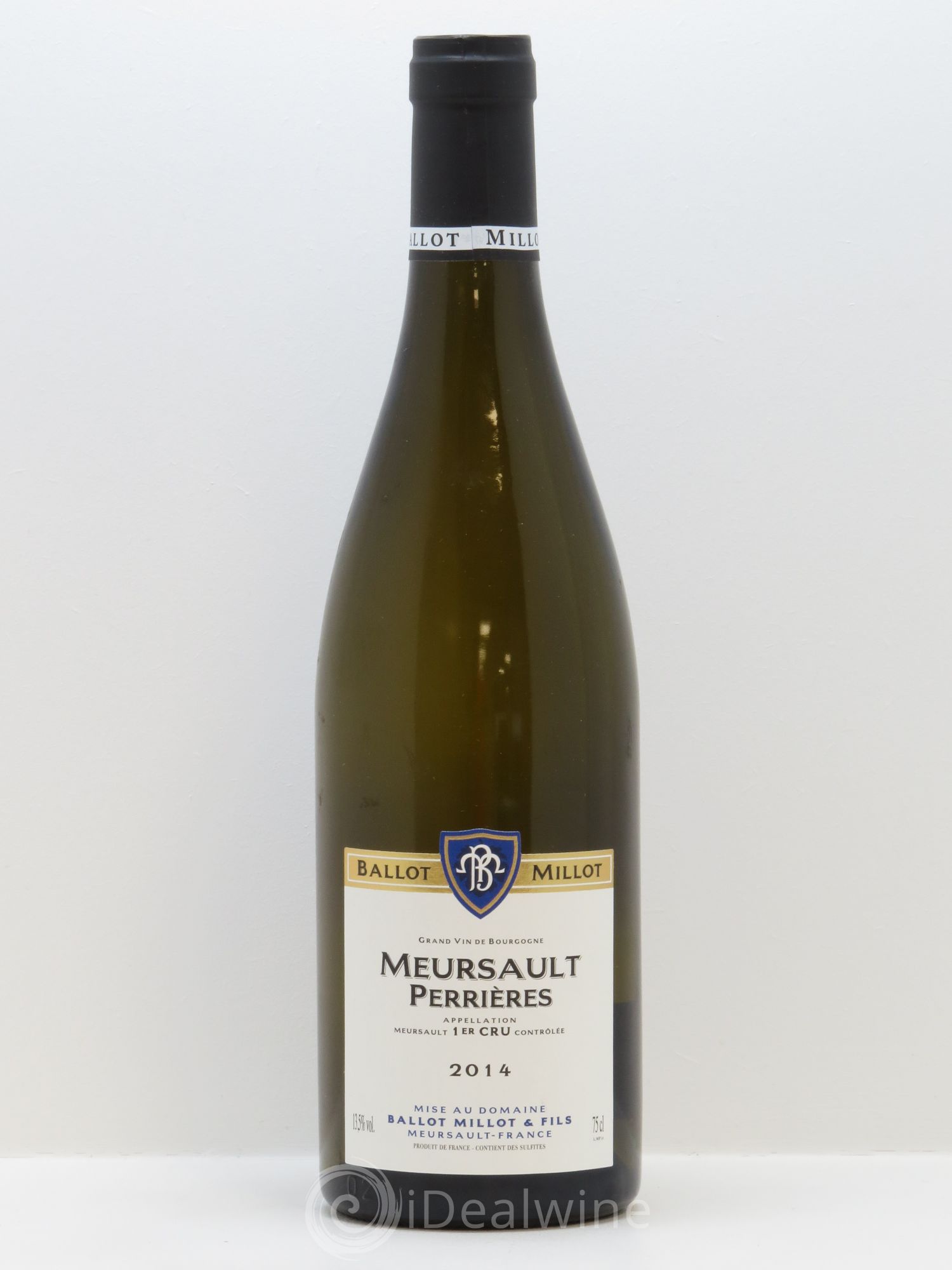 Meursault 1er Cru Perrières Ballot Millot 2014 - Lot de 1 bouteille - 0