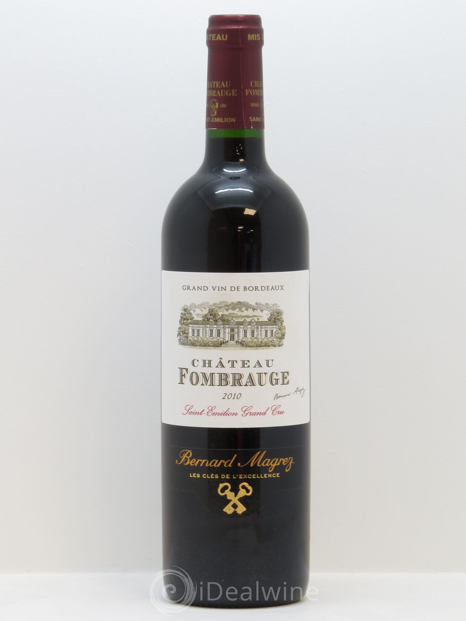 Château Fombrauge Grand Cru Classé 2010 - Lot de 1 bouteille - 0