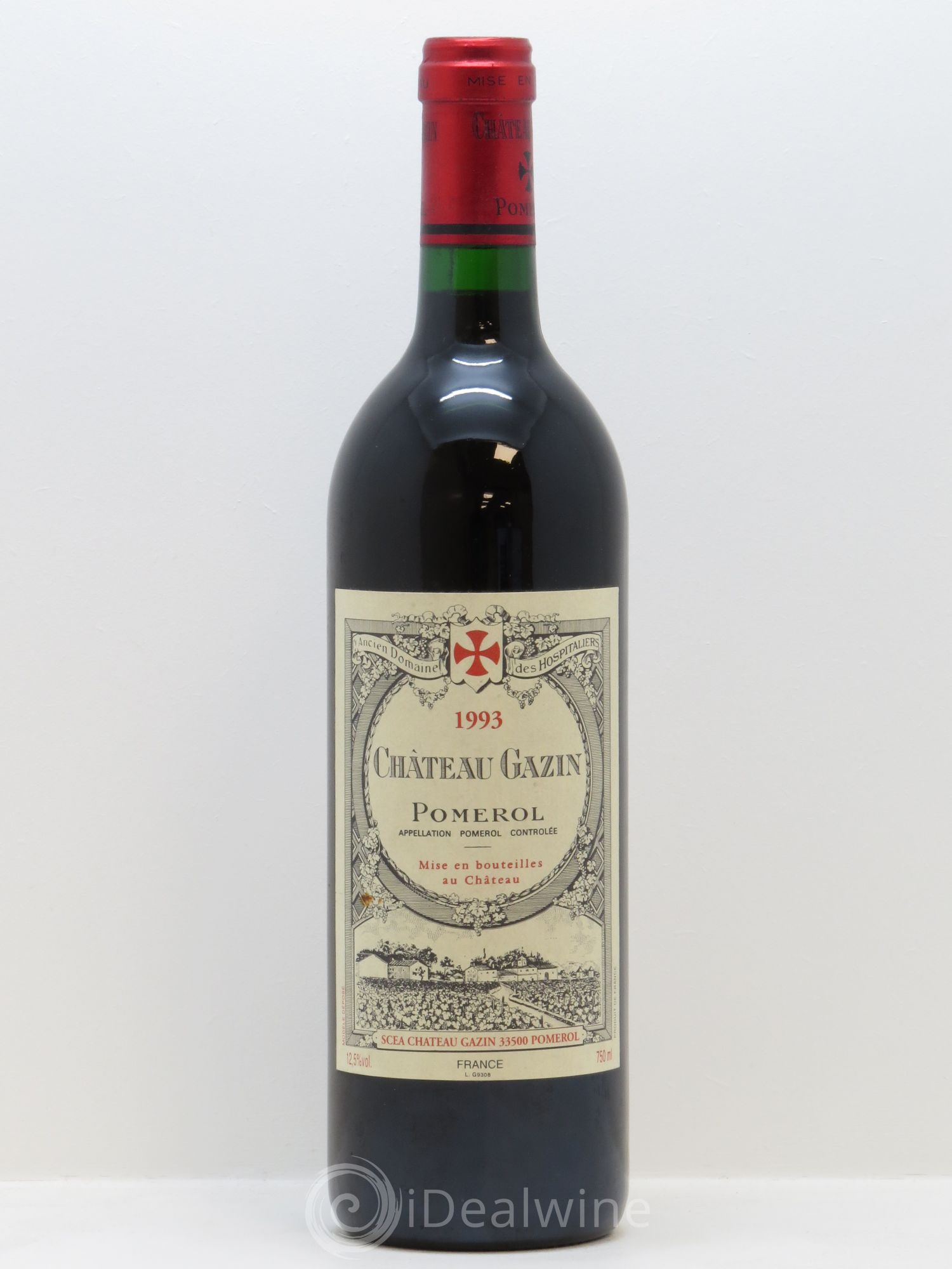 Château Gazin 1993 - Lot de 1 bouteille - 0