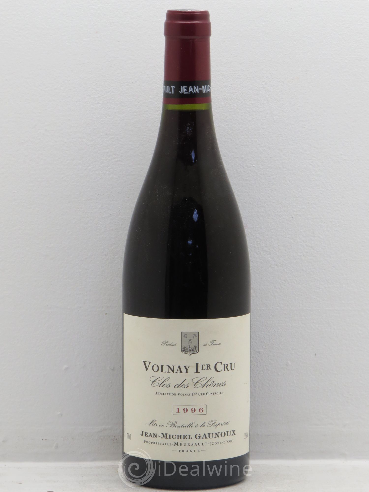 Volnay 1er Cru Domaine Gaunoux (sans prix de réserve) 1996 - Posten von 1 Flasche - 0