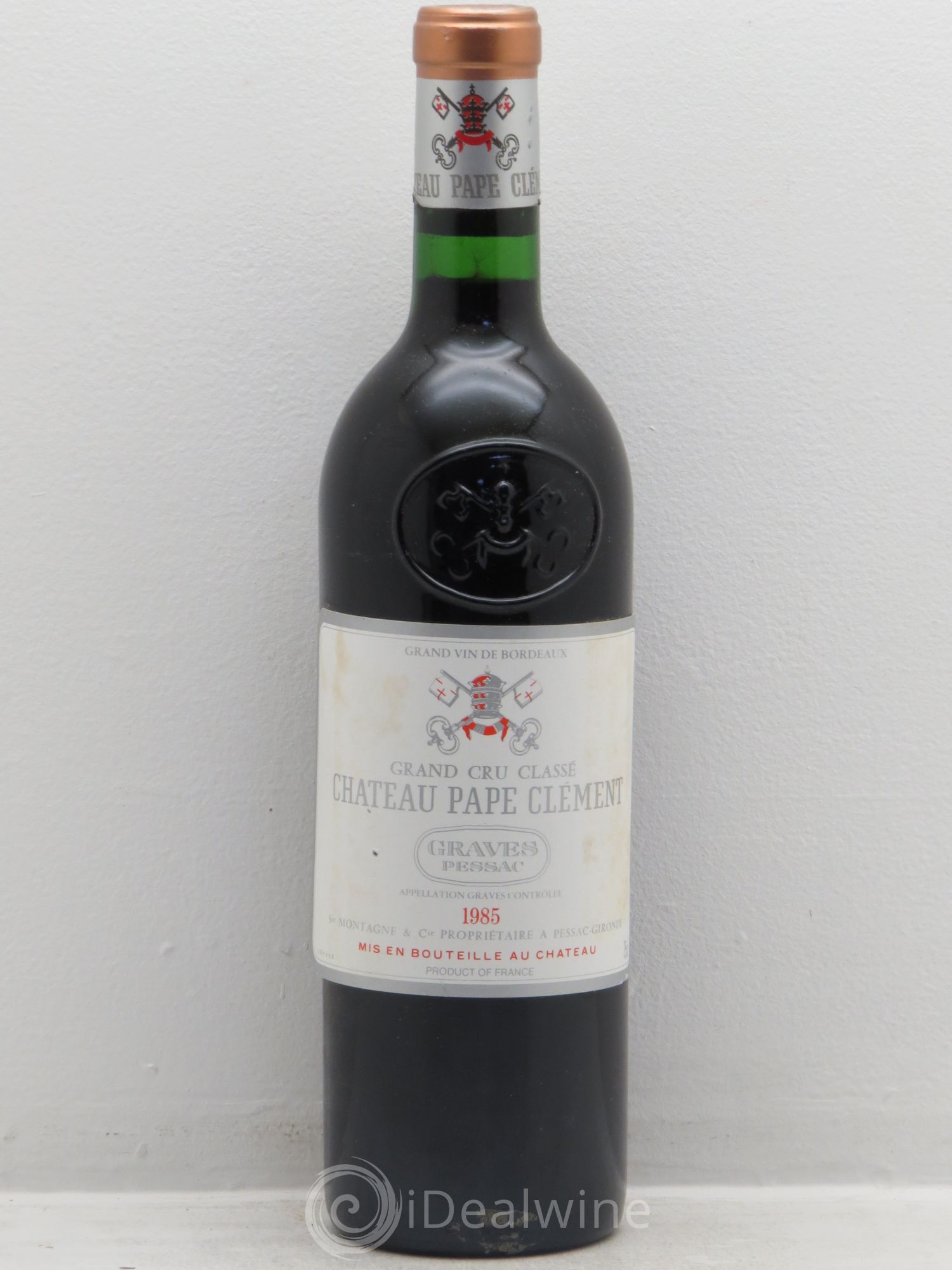 Château Pape Clément Cru Classé de Graves (sans prix de réserve) 1985 - Lot de 1 bouteille - 0