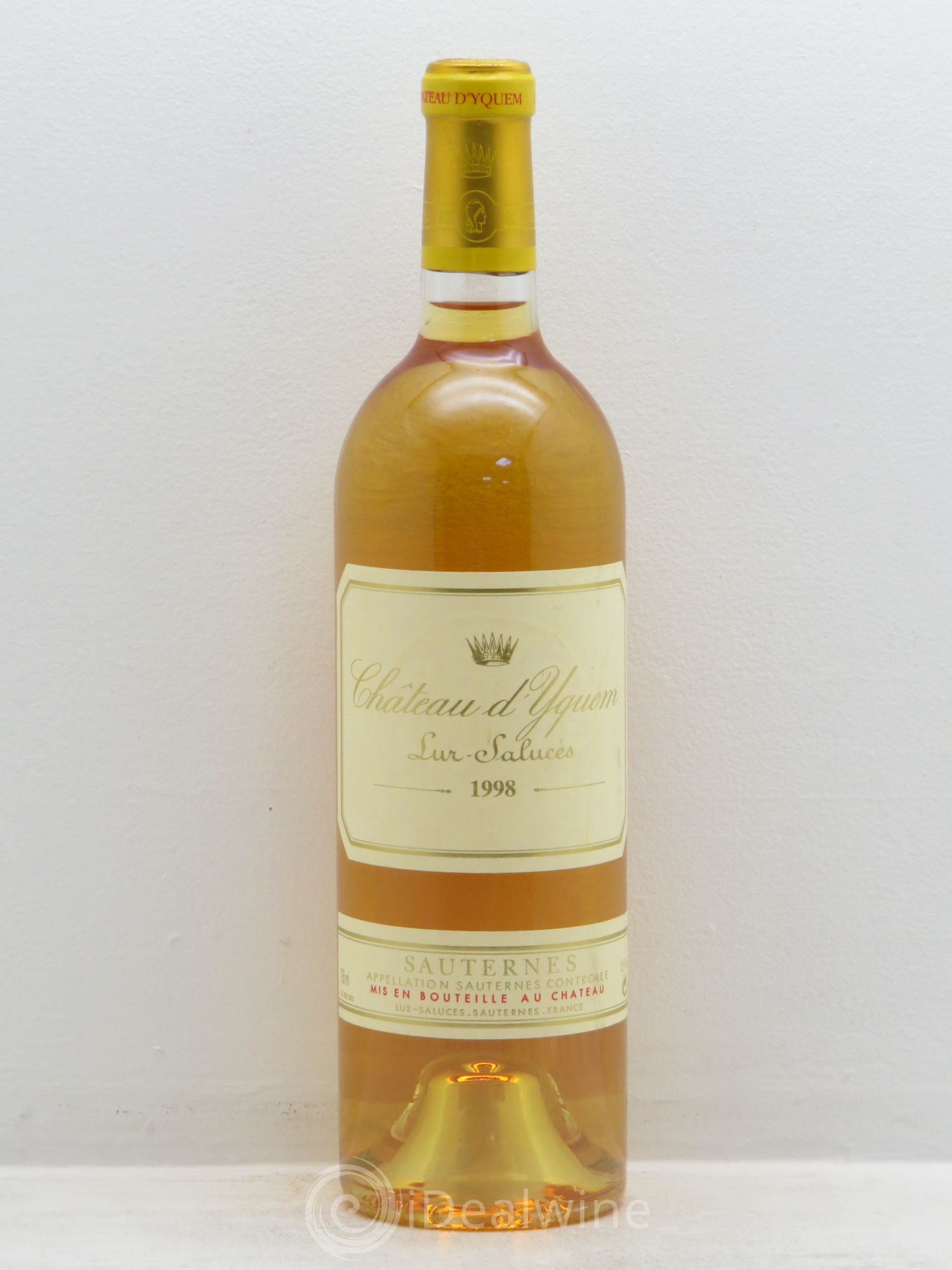 Château d' Yquem 1er Cru Classé Supérieur 1998 - Lotto di 1 bottiglia - 0