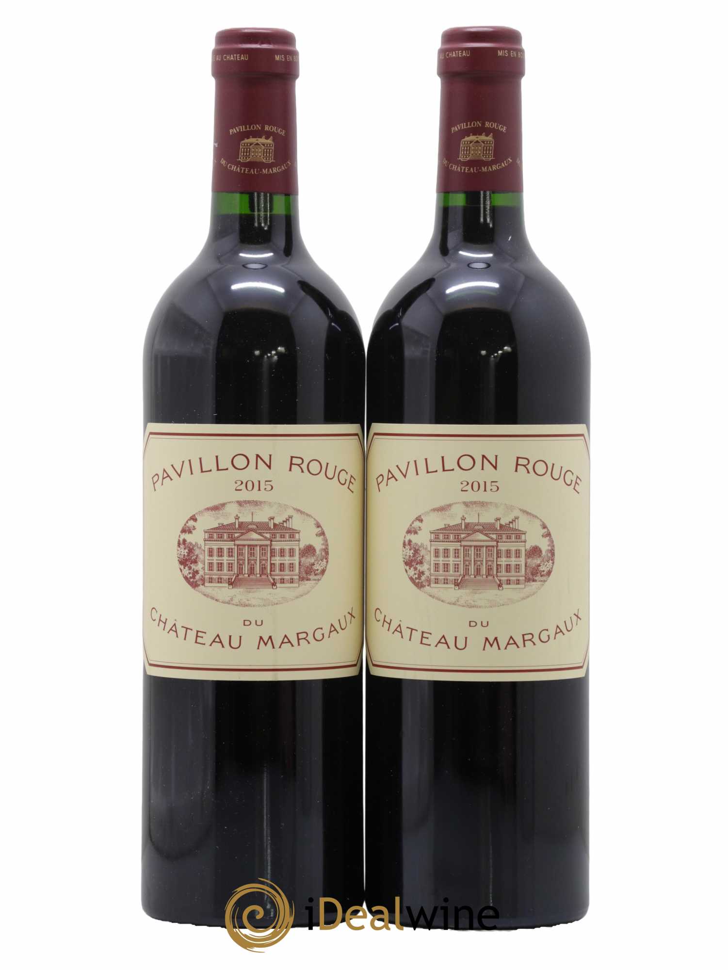 Pavillon Rouge du Château Margaux Second Vin 2015 - Lot de 2 bouteilles - 0