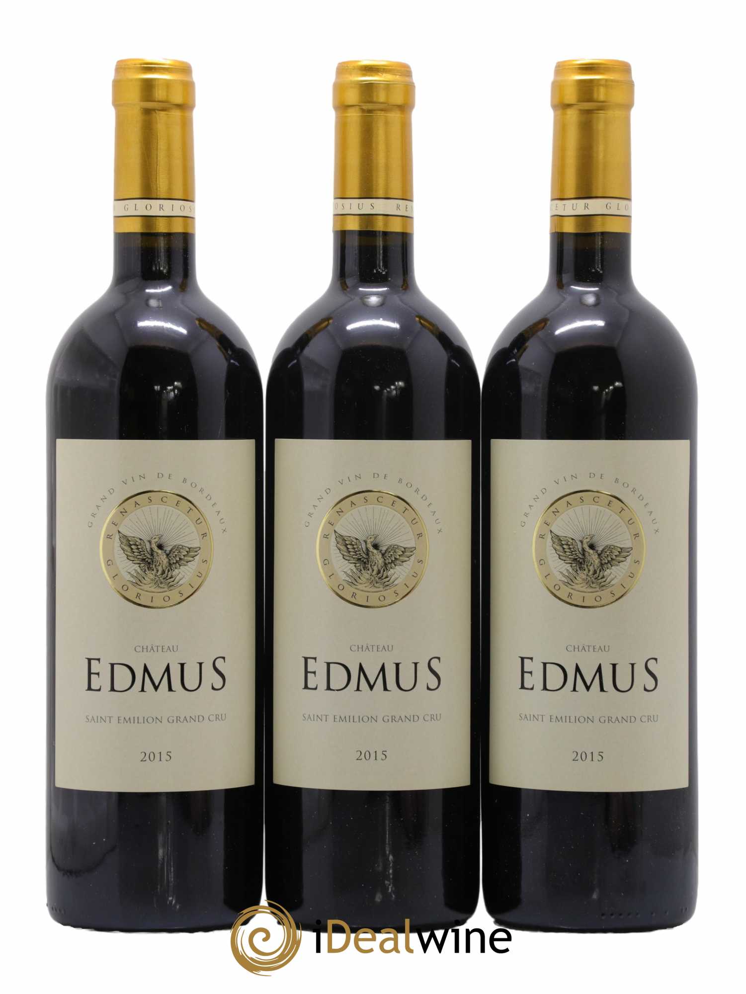 Château Edmus Grand Cru 2015 - Lot de 6 bouteilles - 1