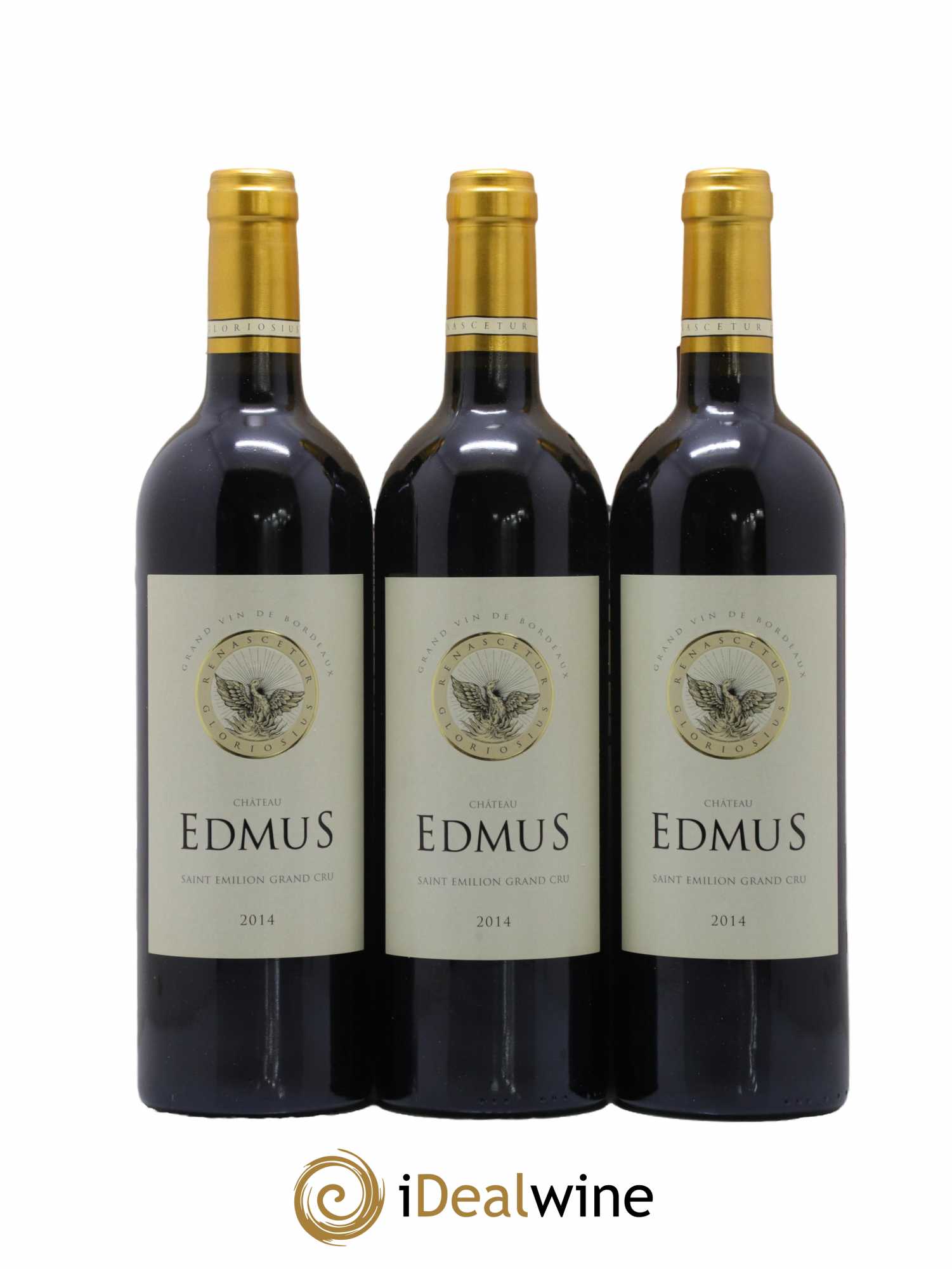 Château Edmus Grand Cru 2014 - Lot de 3 bouteilles - 0