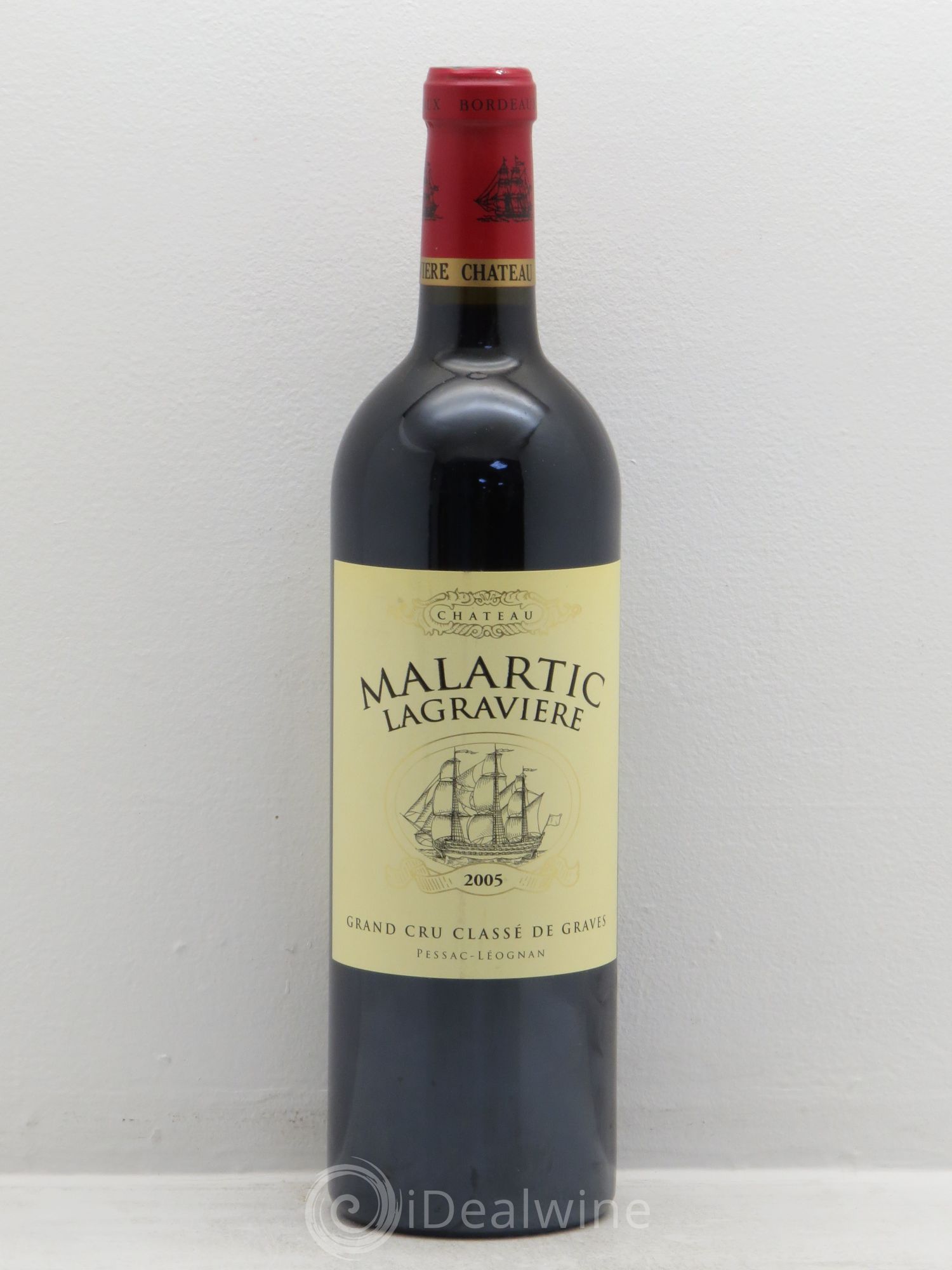Château Malartic-Lagravière Cru Classé de Graves 2005 - Lot de 1 bouteille - 0