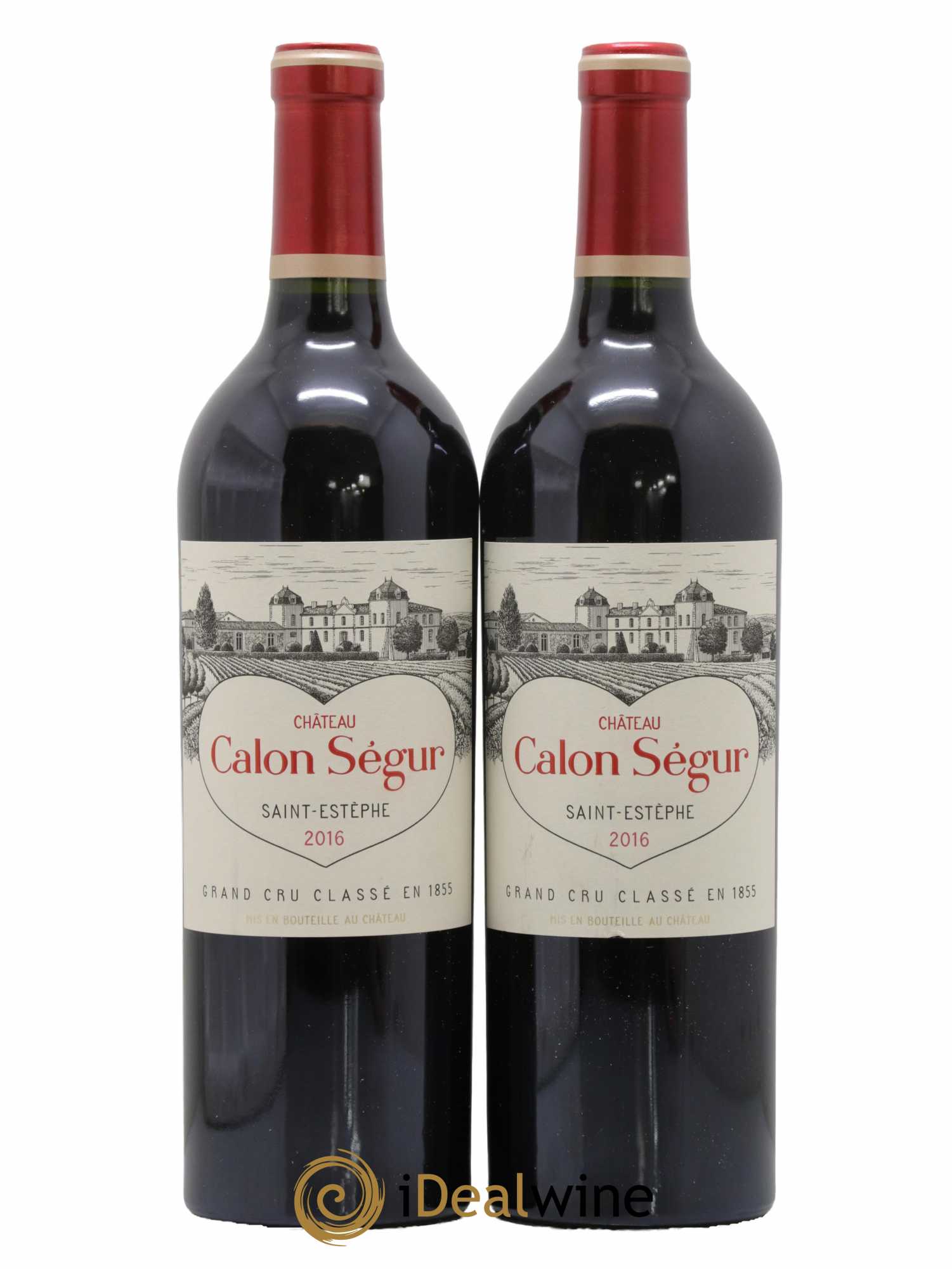 Château Calon Ségur 3ème Grand Cru Classé 2016 - Lot de 2 bouteilles - 0