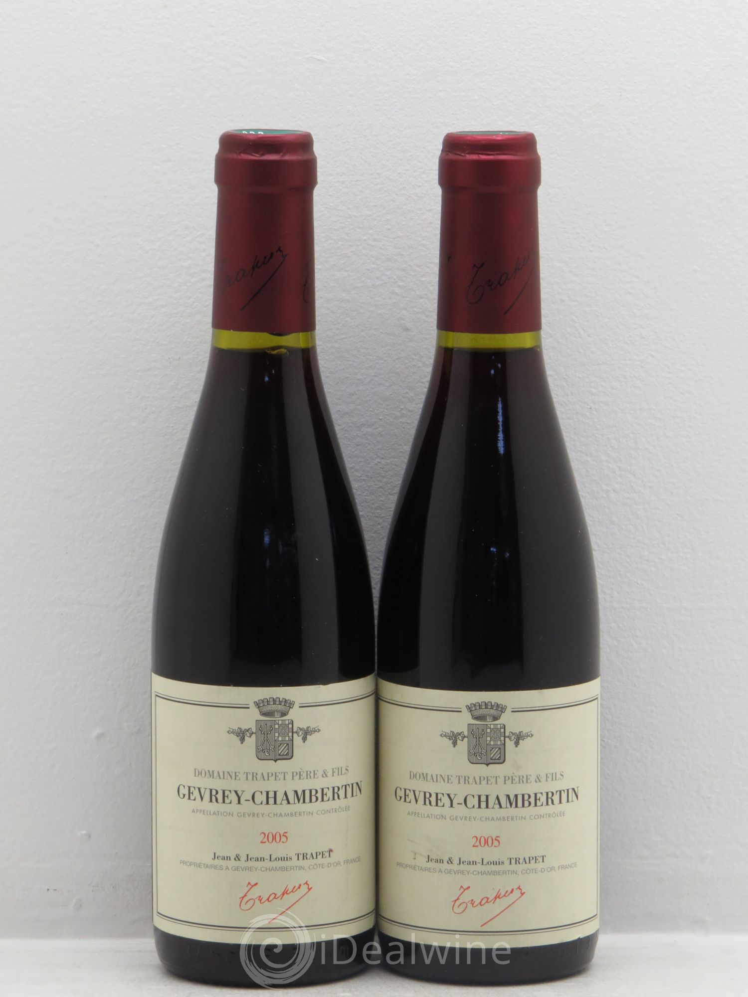 Gevrey-Chambertin Domaine Trapet 2005 - Lot de 2 demi bouteilles - 0