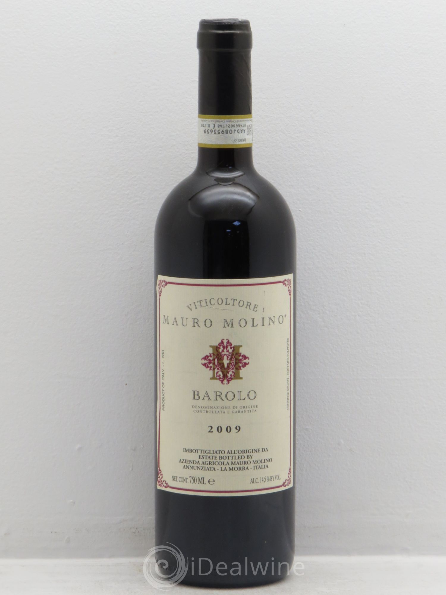 Barolo DOCG Mauro Molino 2009 - Lot de 1 bouteille - 0