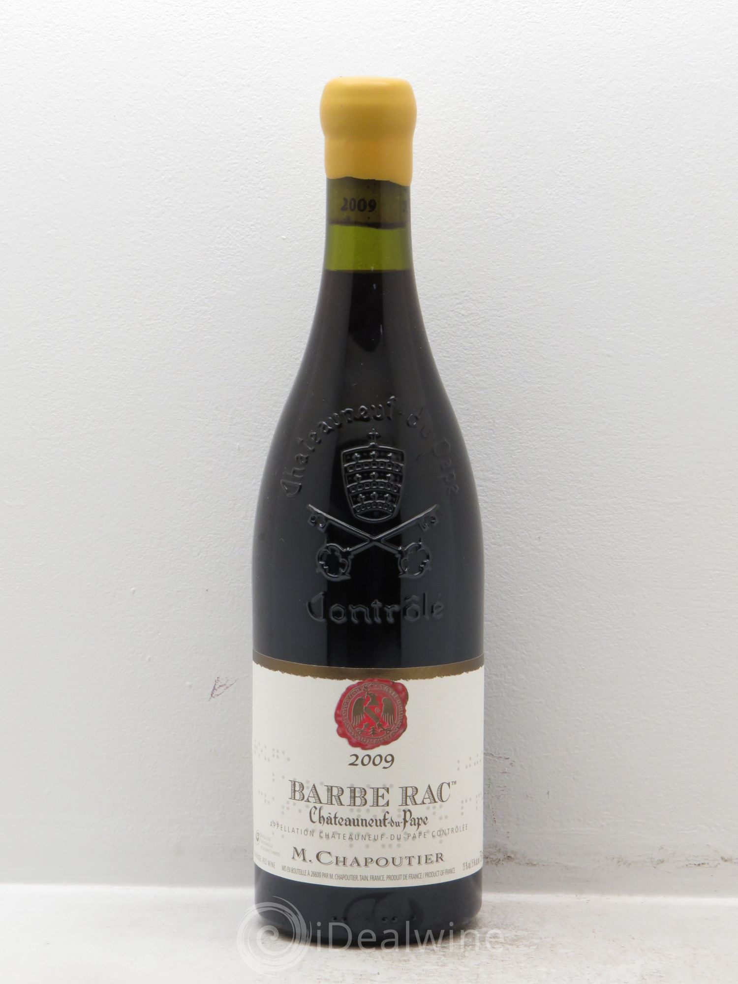 Châteauneuf-du-Pape Barbe Rac Chapoutier 2009 - Lot de 1 bouteille - 0