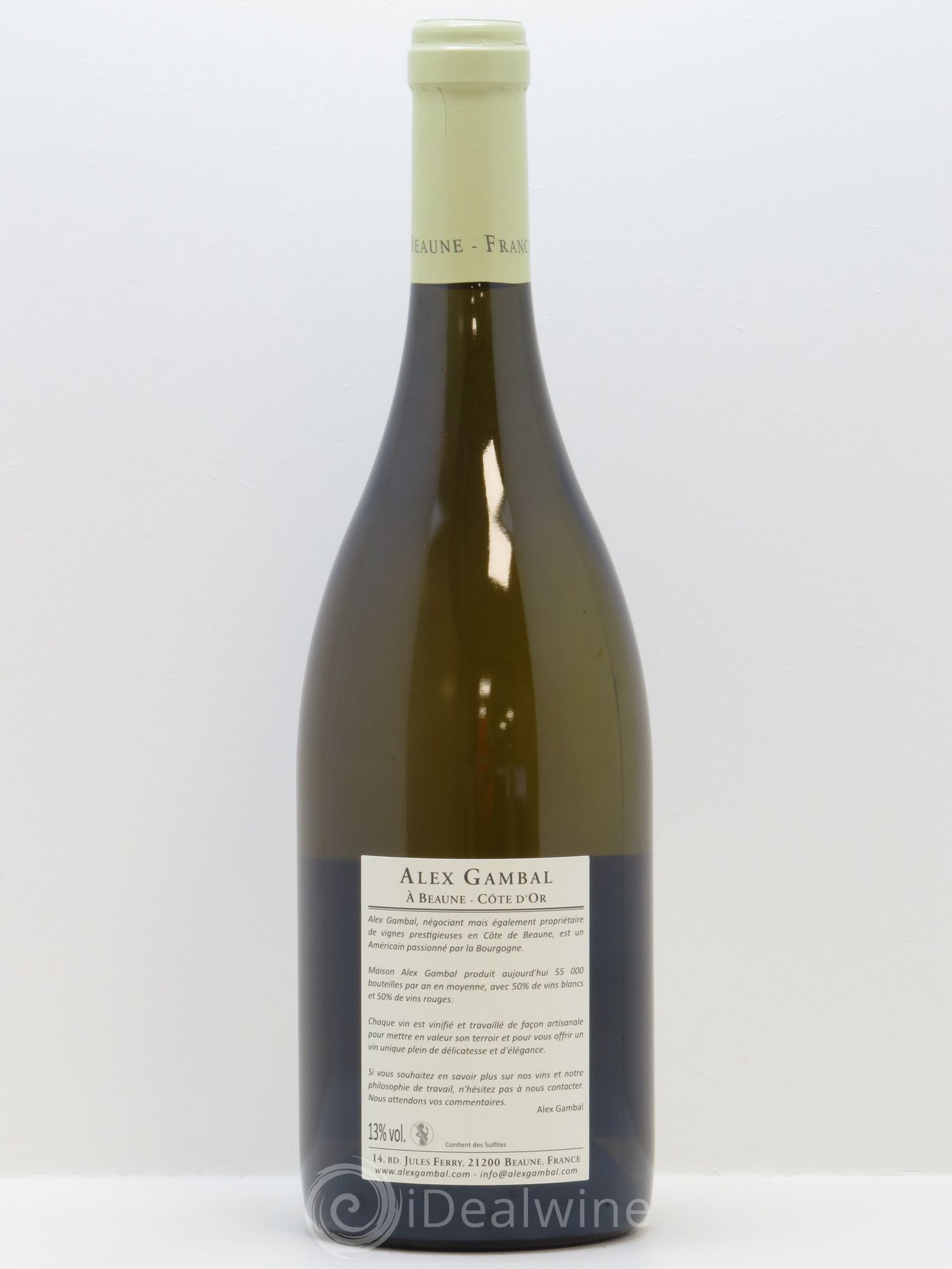 Puligny-Montrachet Les Enseignères Alex Gambal (Domaine) 2014 - Lot de 1 bouteille - 1