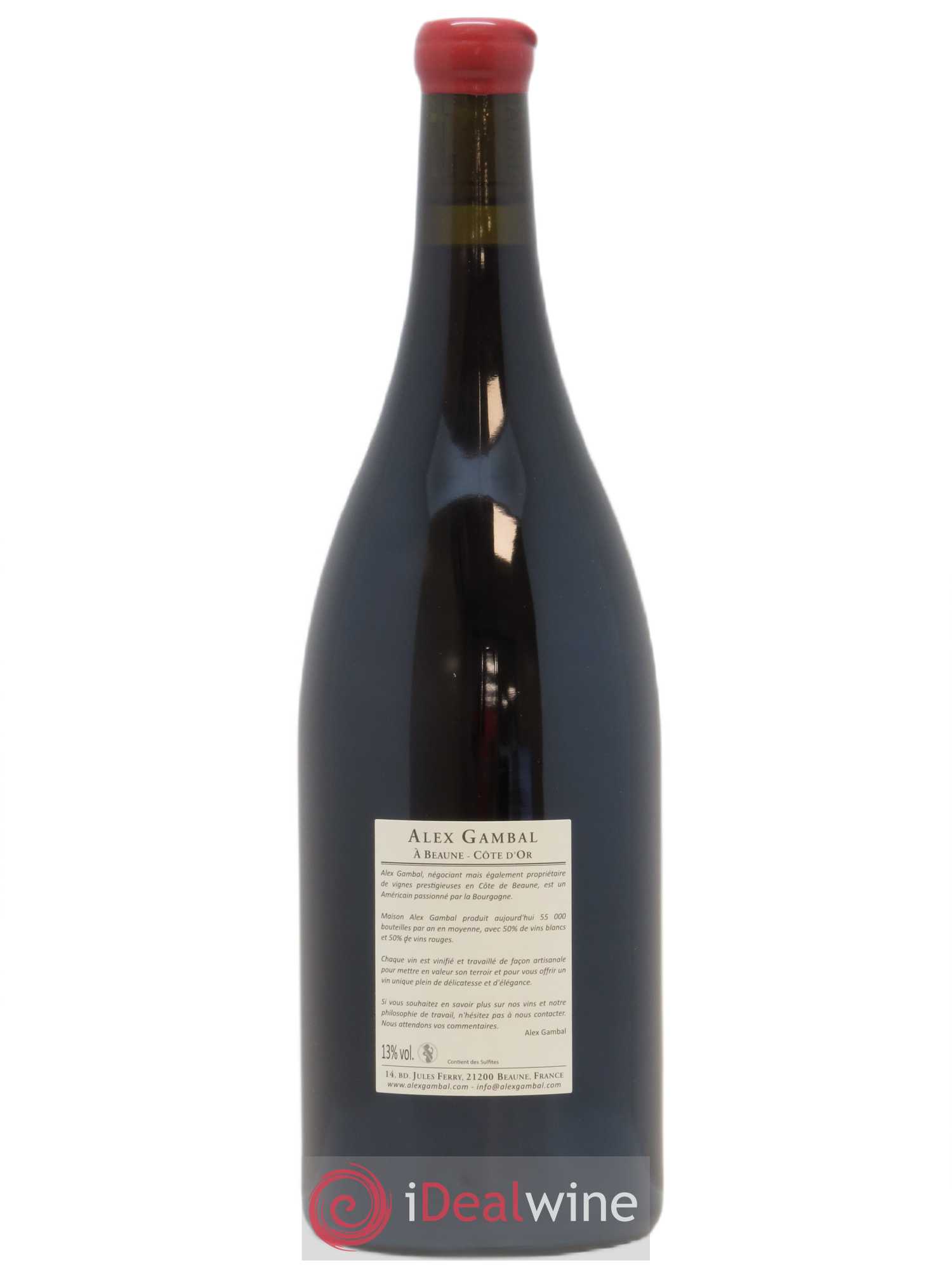 Charmes-Chambertin Grand Cru Alex Gambal (Domaine) 2014 - Lot de 1 magnum - 1