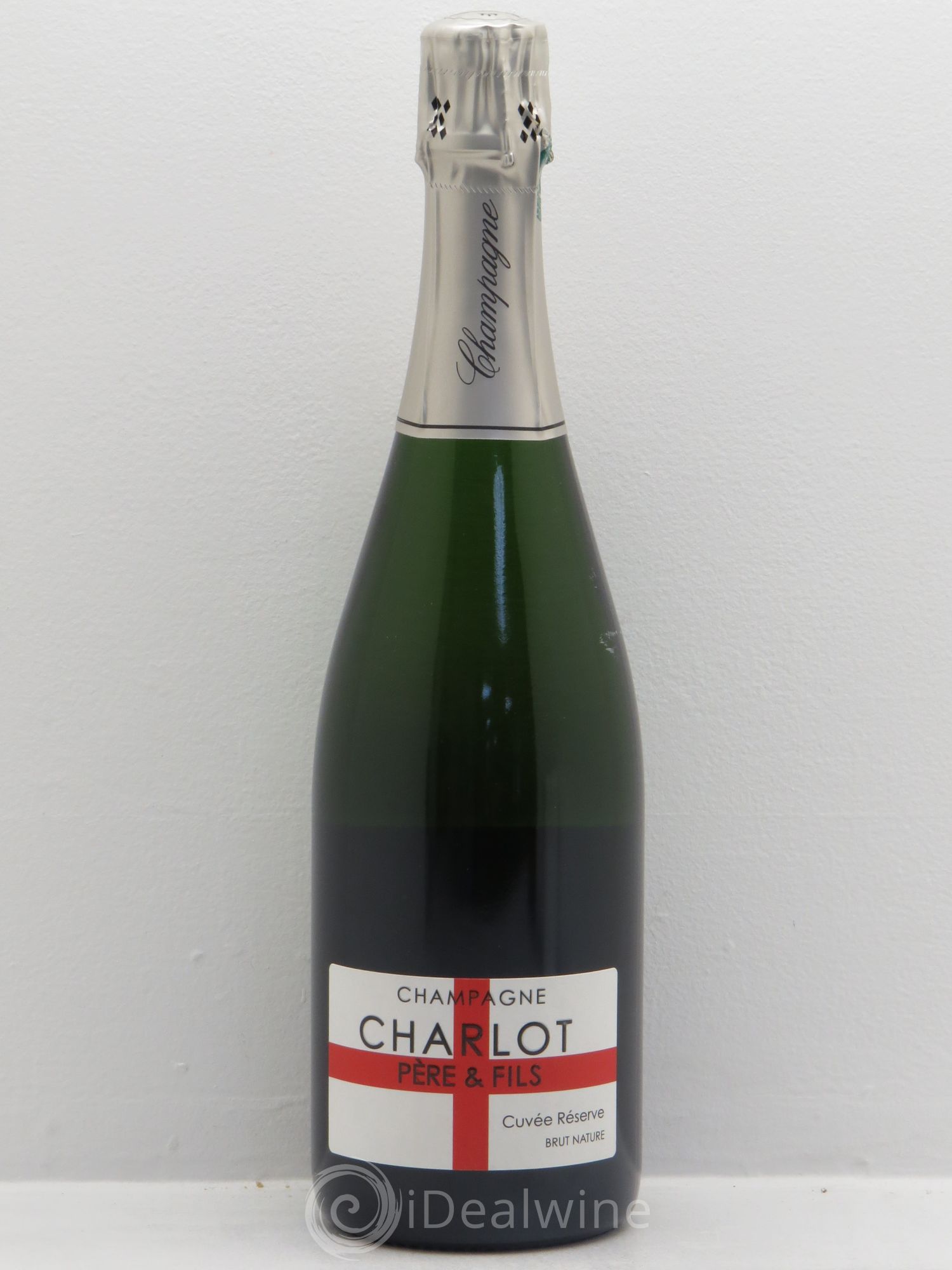 Nature Cuvée Réserve Brut Charlot Père & Fils - Lot de 1 bouteille - 0