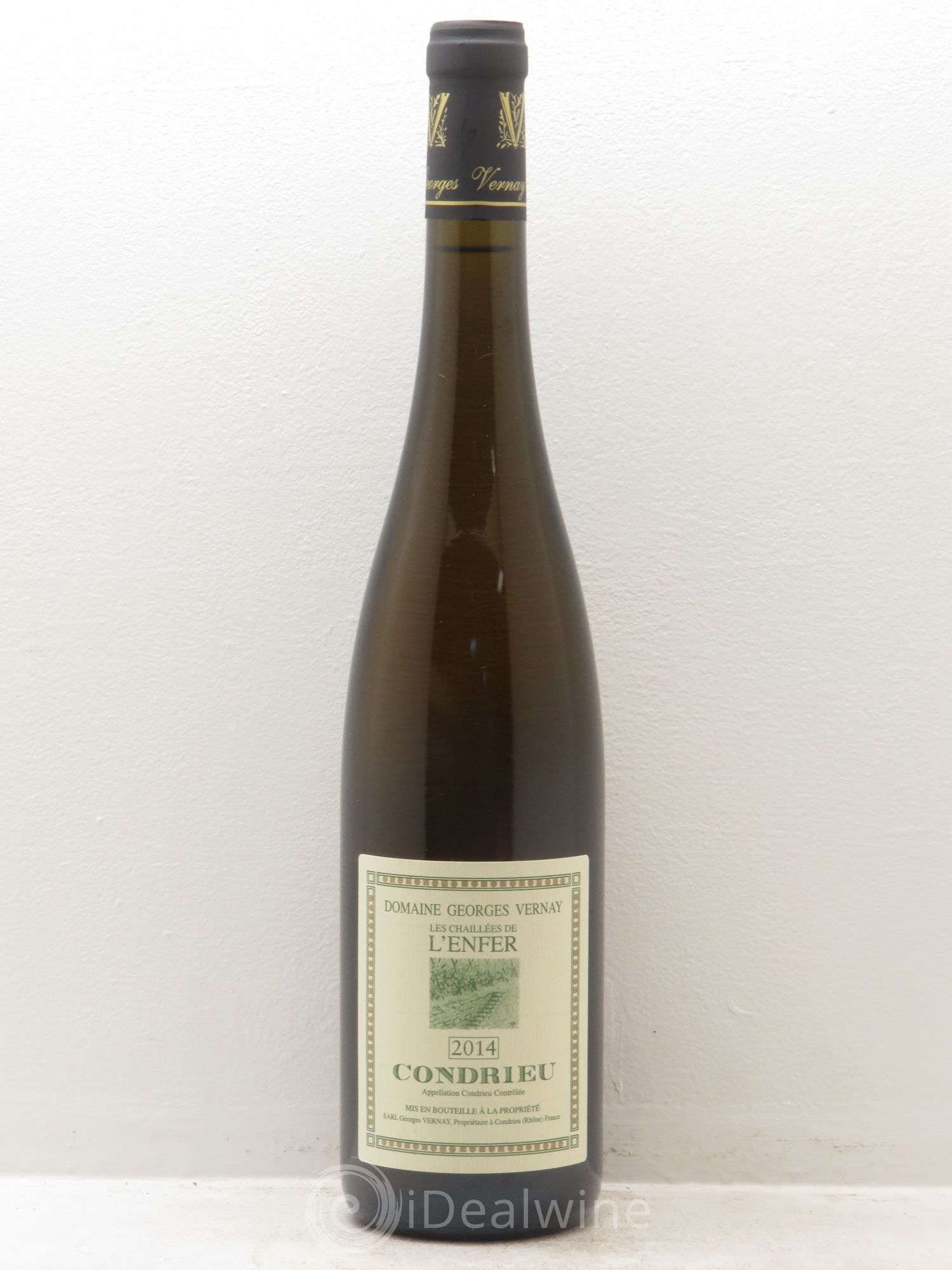 Condrieu Les Chaillées de l'Enfer Georges Vernay 2014 - Lot de 1 bouteille - 0