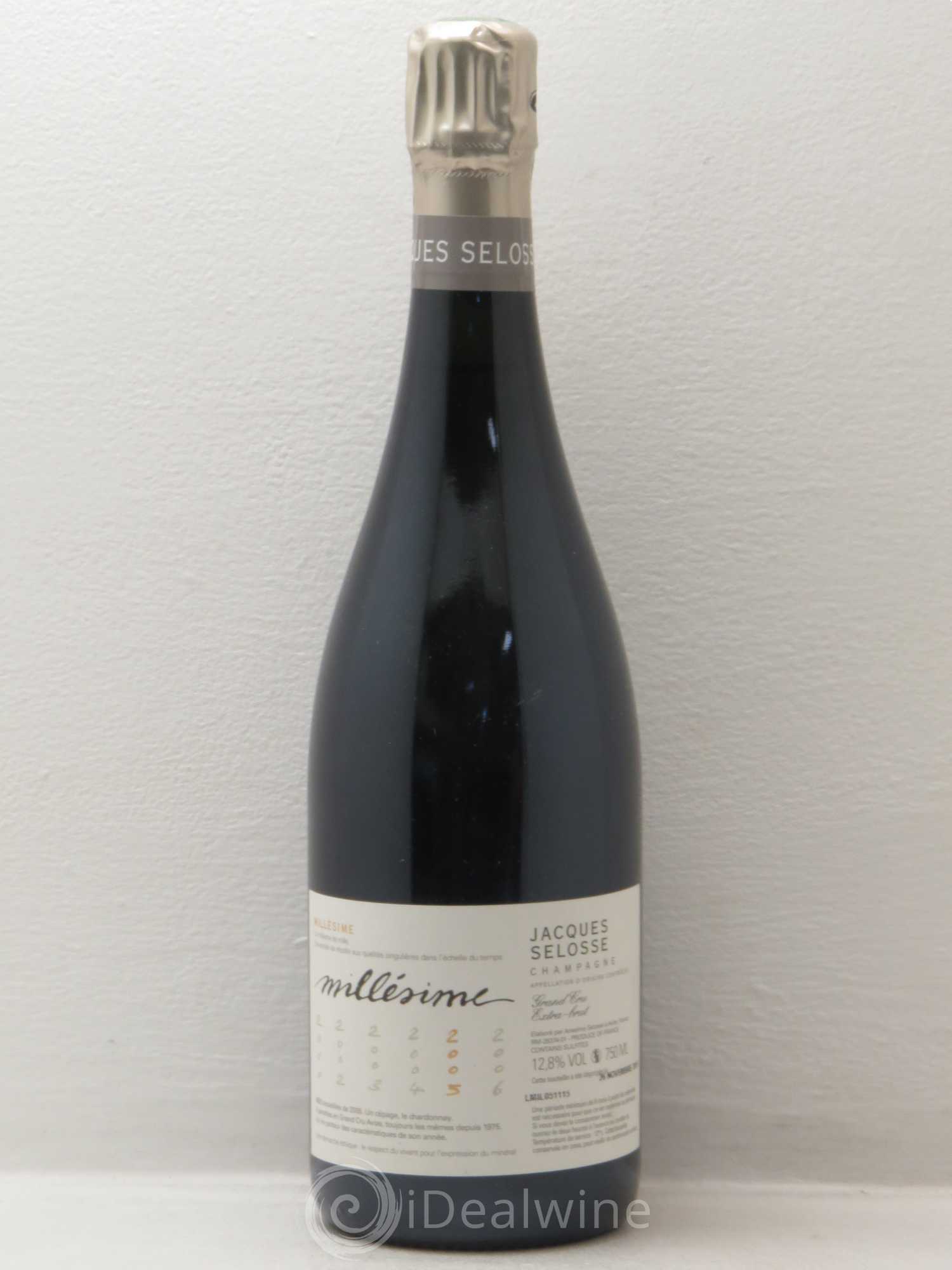 Champagne Jacques Selosse 2005 - Lot de 1 bouteille - 0