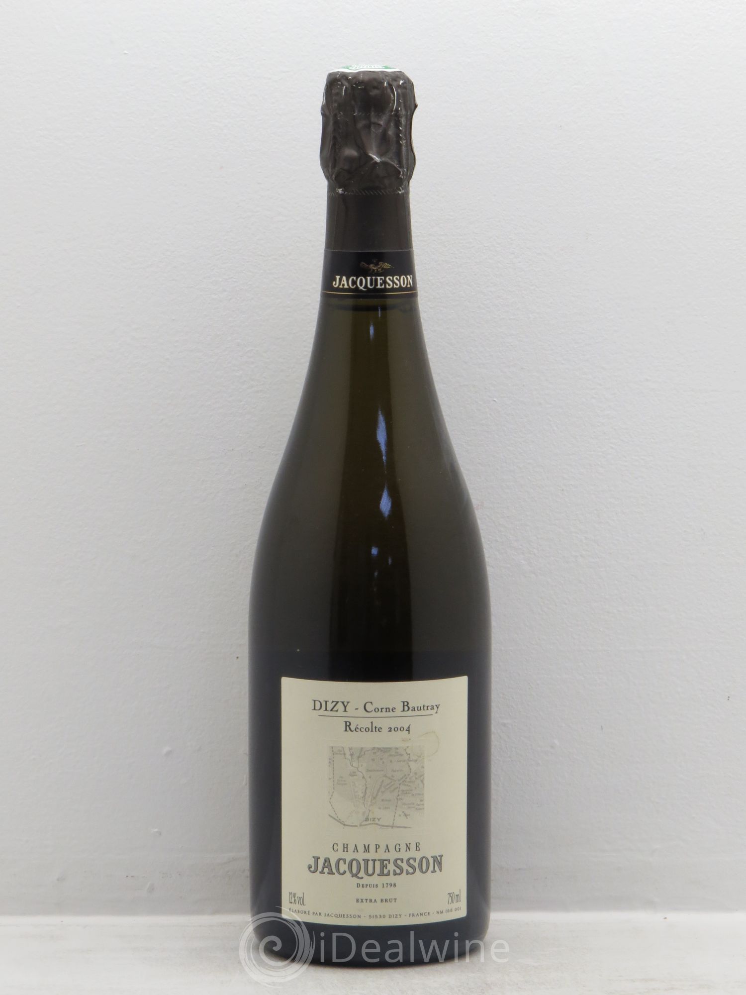 Dizy Corne Bautray Extra-Brut Jacquesson 2004 - Lot de 1 bouteille - 0