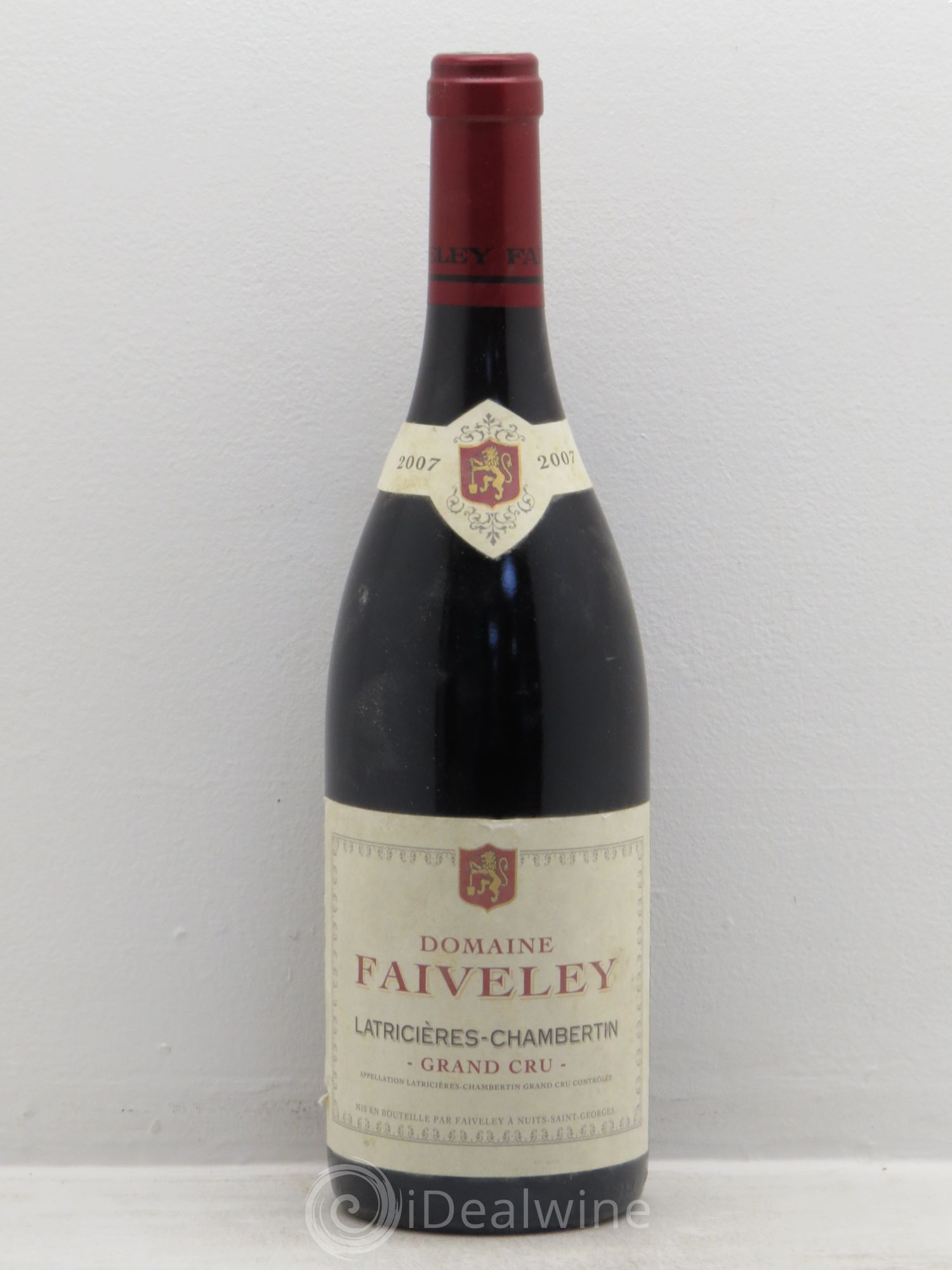 Latricières-Chambertin Grand Cru Faiveley 2007 - Lot de 1 bouteille - 0