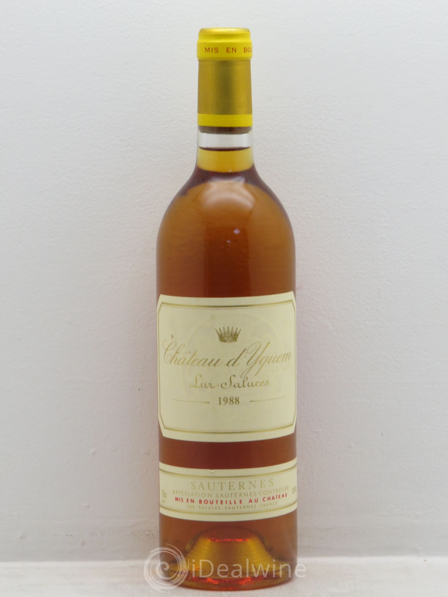Château d' Yquem 1er Cru Classé Supérieur 1988 - Lotto di 1 bottiglia - 0