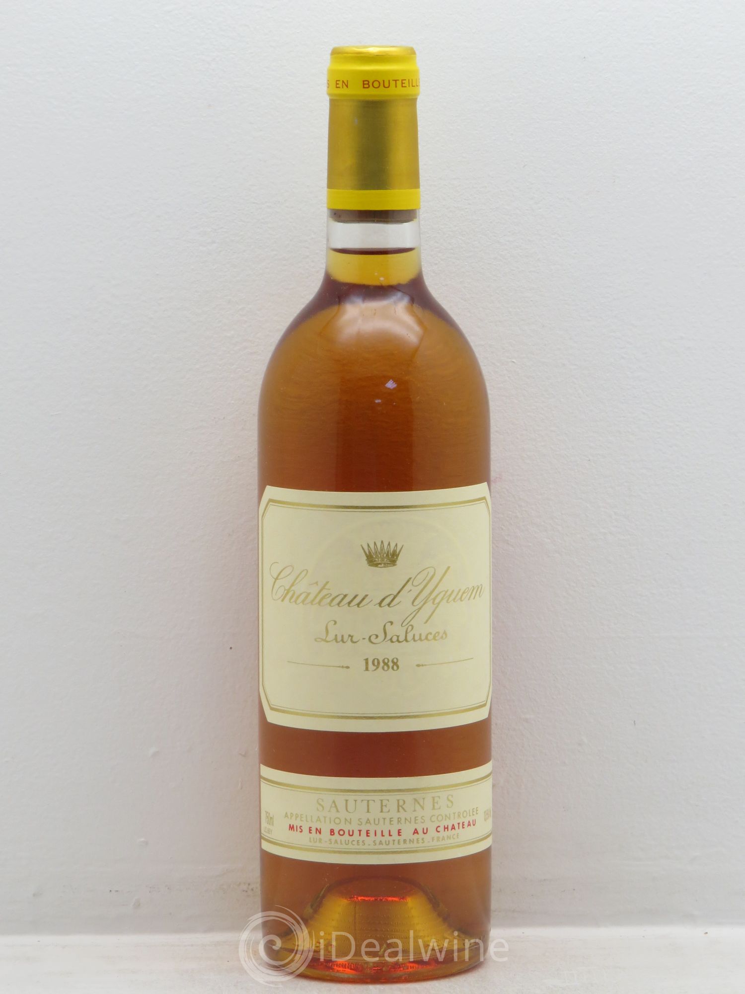 Château d' Yquem 1er Cru Classé Supérieur 1988 - Lotto di 1 bottiglia - 0