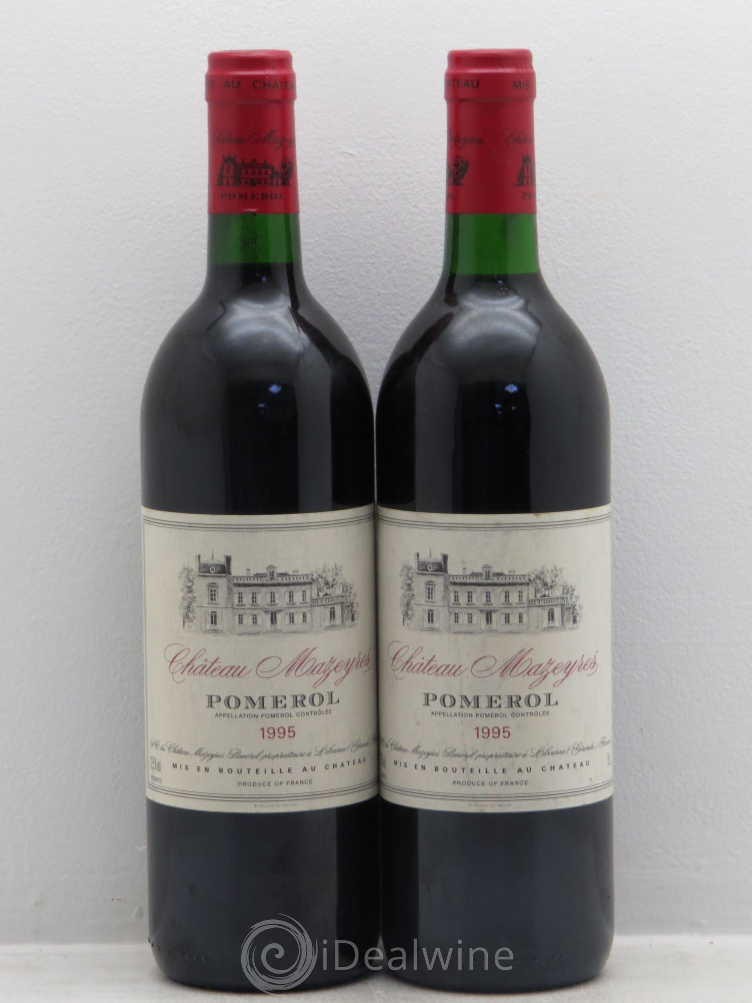 Château Mazeyres 1995 - Lot de 2 bouteilles - 0
