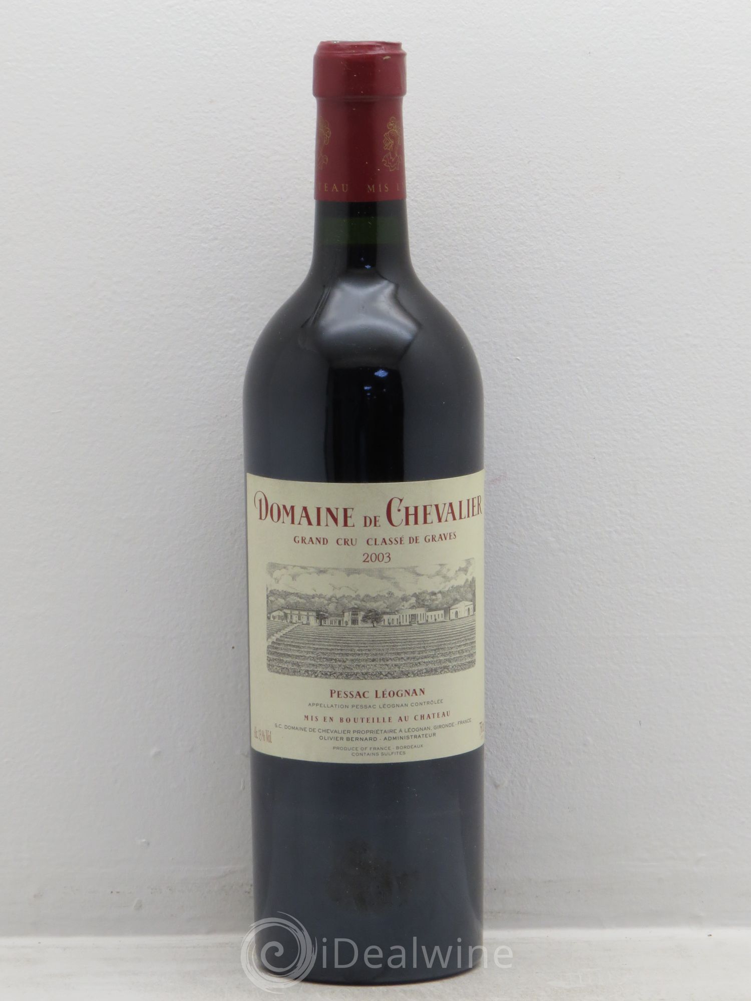 Domaine de Chevalier Cru Classé de Graves 2003 - Lot de 1 bouteille - 0