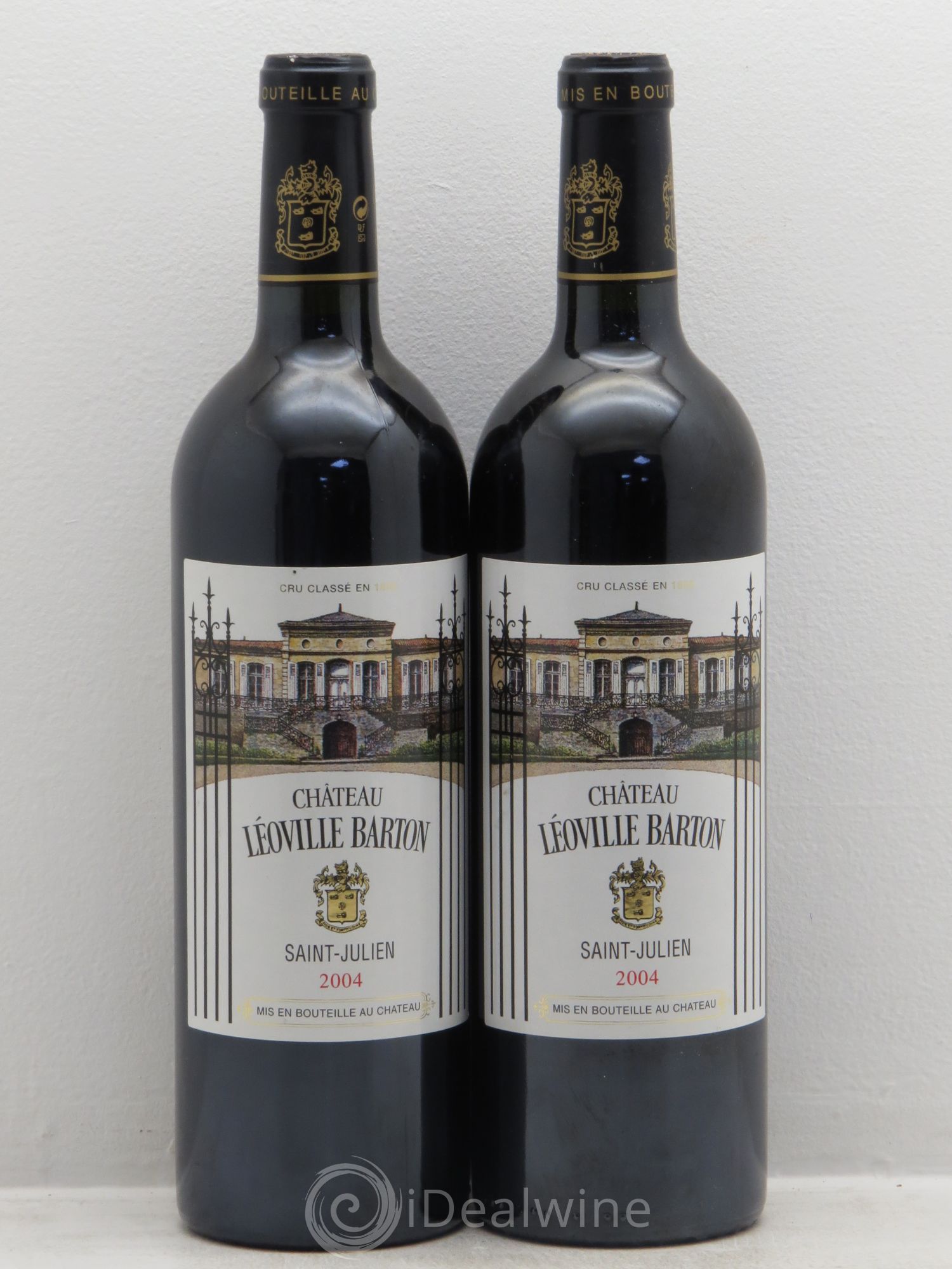Château Léoville Barton 2ème Grand Cru Classé 2004 - Lot de 2 bouteilles - 0