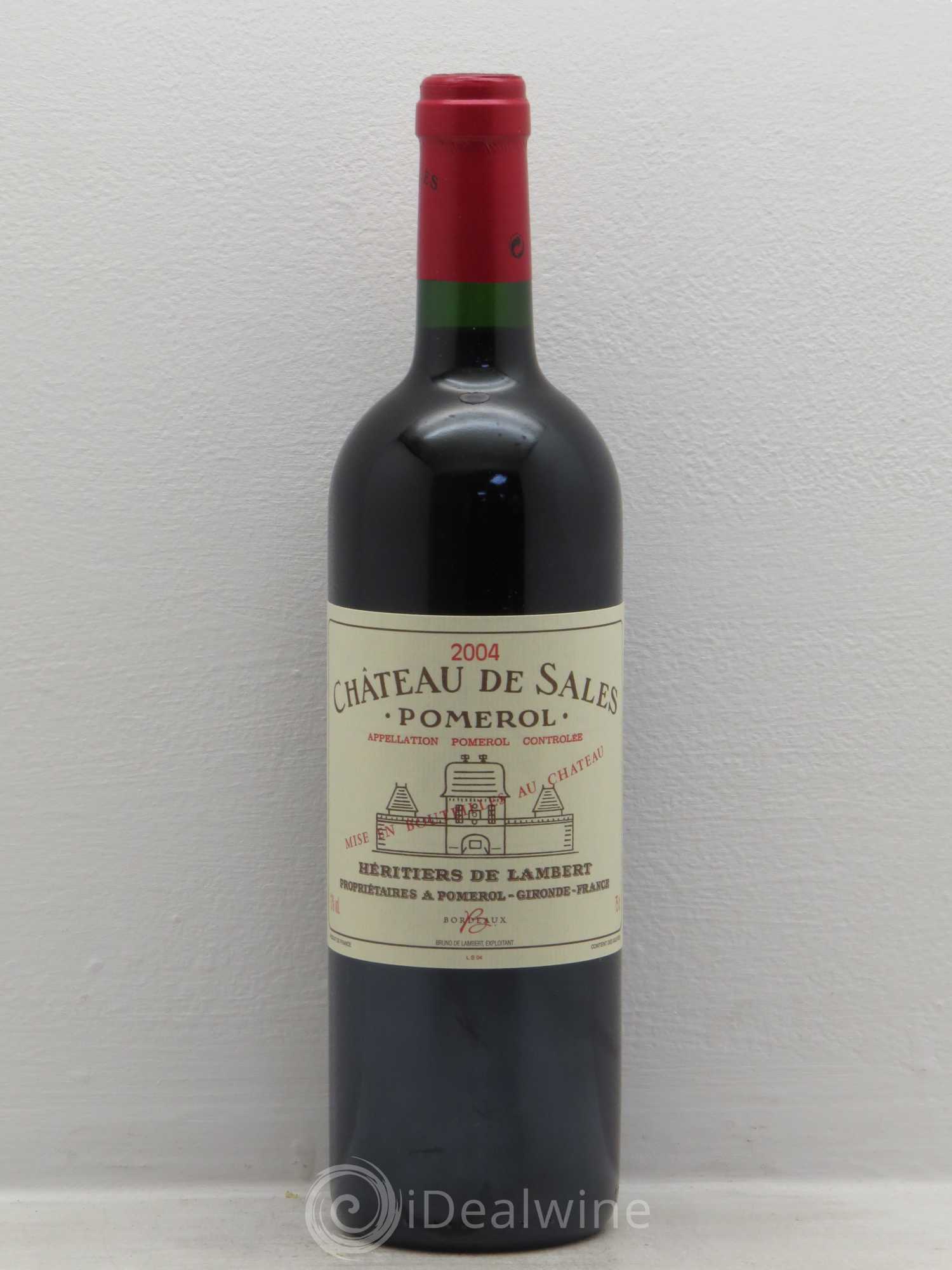 Château de Sales 2004 - Lot de 12 bouteilles - 0