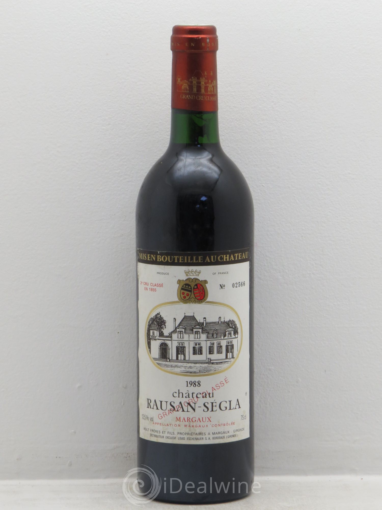 Château Rauzan Ségla Grand Cru Classé 1988 - Lot de 1 bouteille - 0