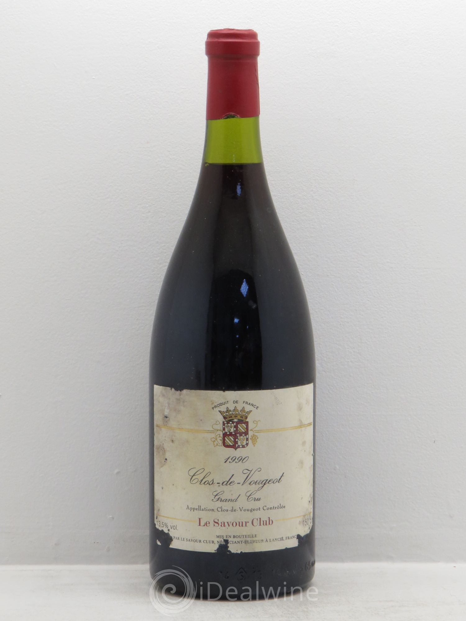 Clos de Vougeot Grand Cru 1990 - Lot de 1 magnum - 0