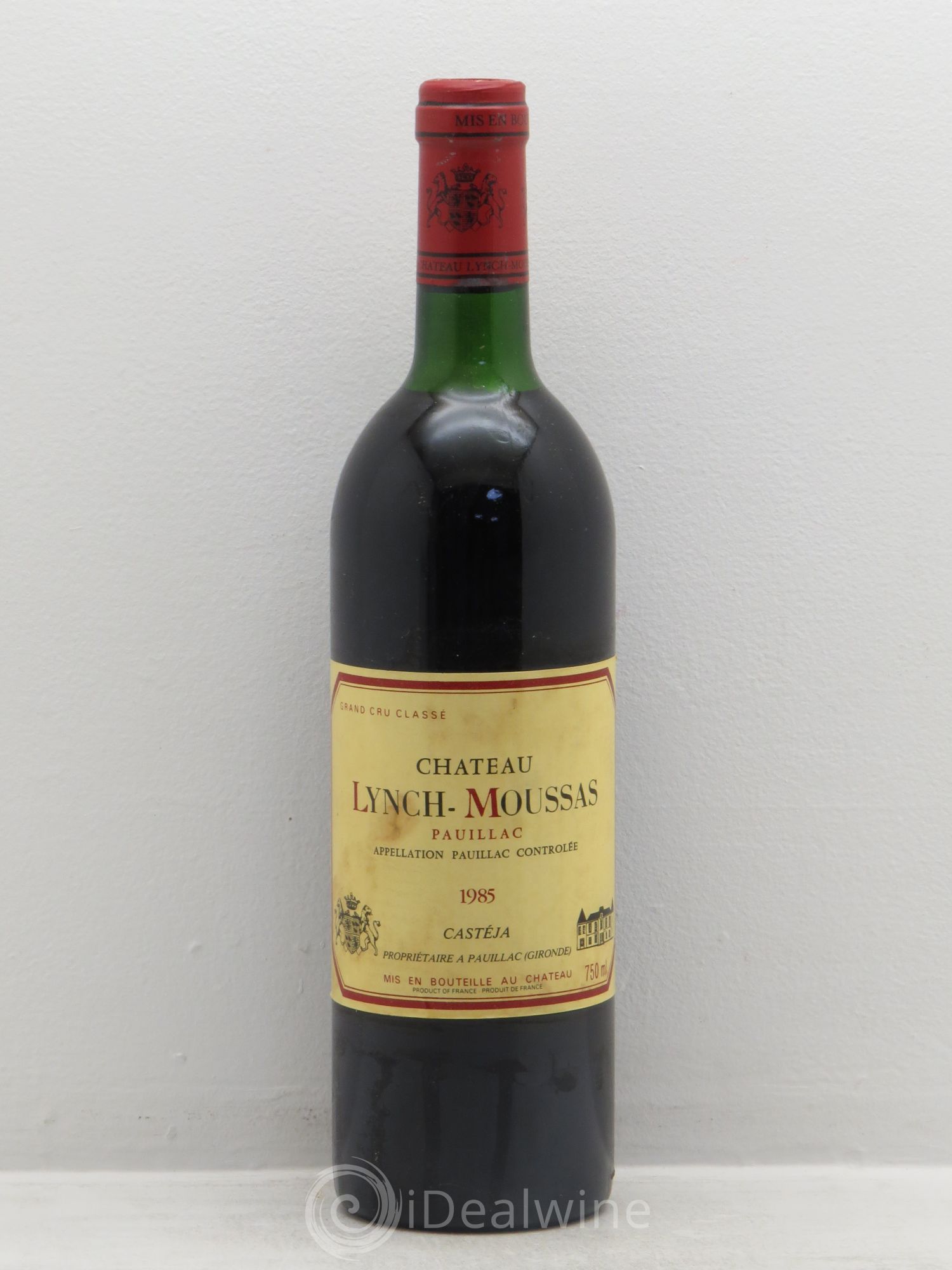 Château Lynch Moussas 5ème Grand Cru Classé 1985 - Lot de 12 bouteilles - 0