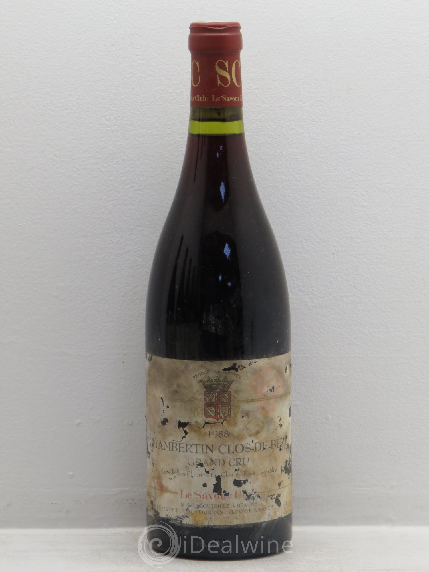 Chambertin Clos de Bèze Grand Cru Savour Club 1988 - Lot de 6 bouteilles - 0