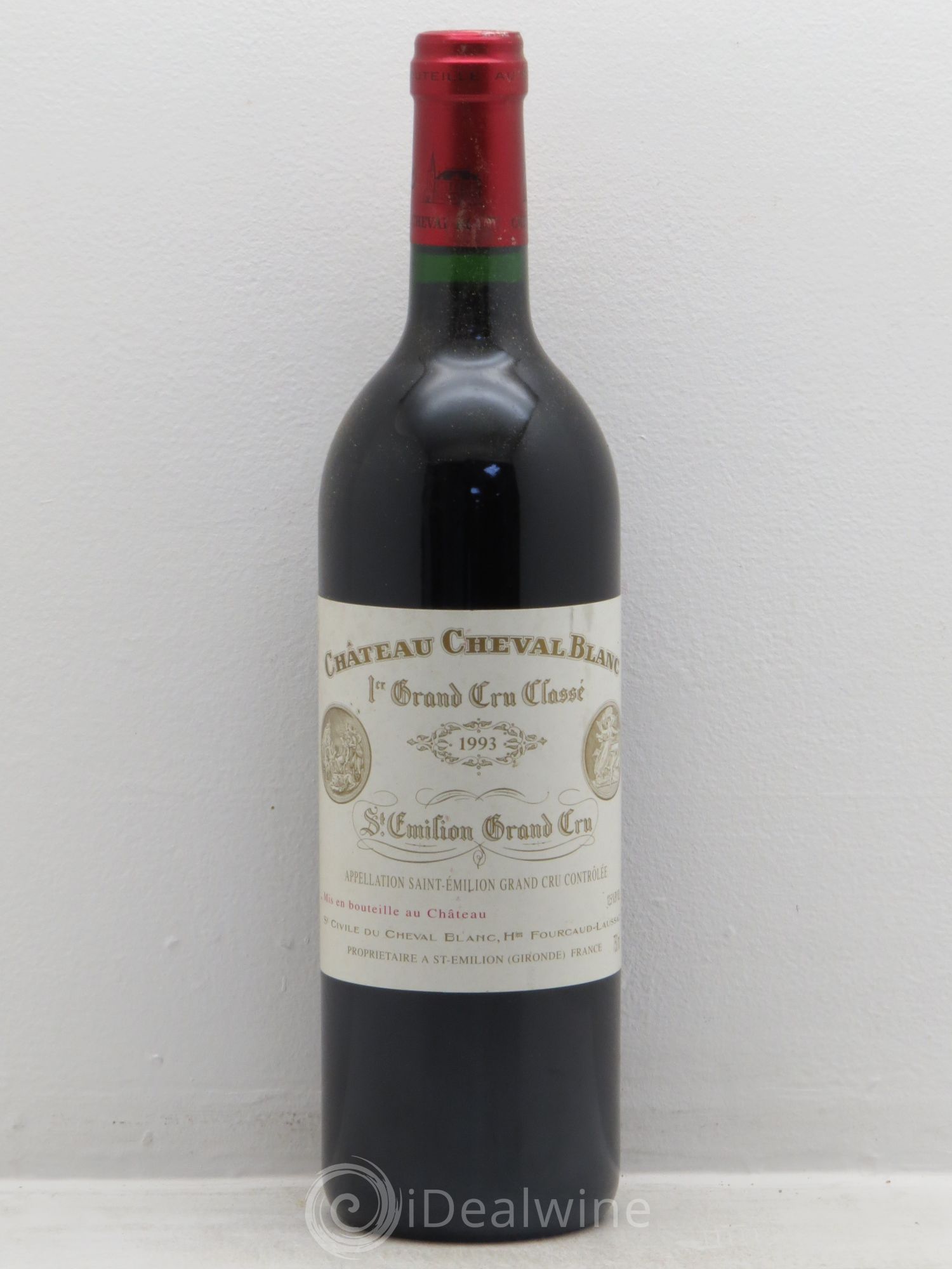 Château Cheval Blanc 1er Grand Cru Classé A 1993 - Lot de 1 bouteille - 0