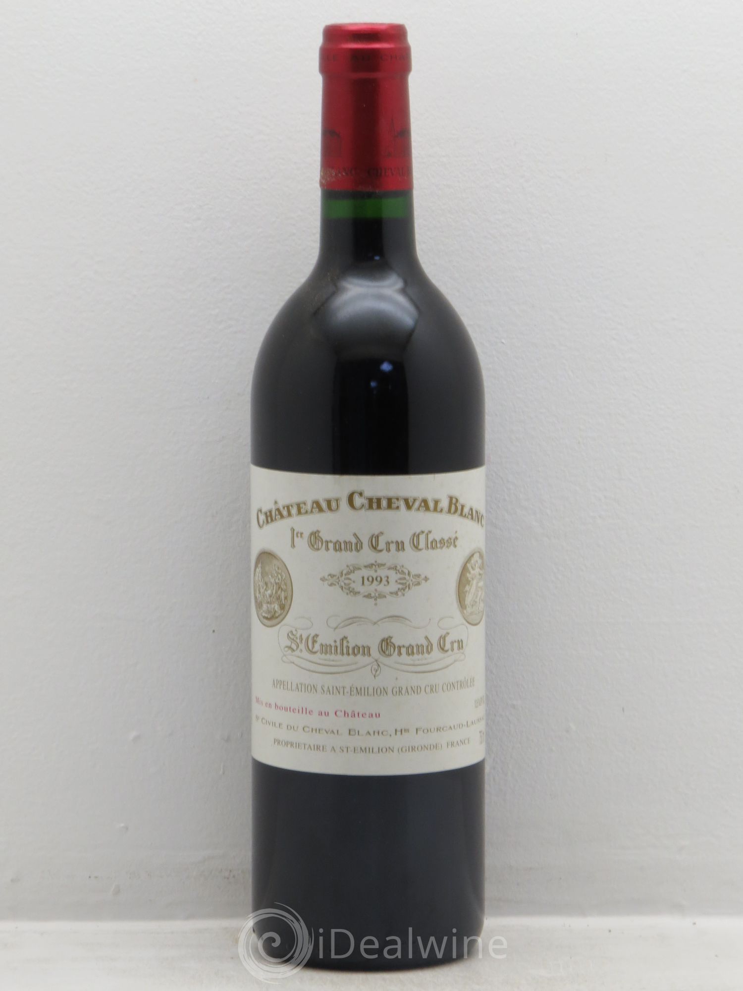 Château Cheval Blanc 1er Grand Cru Classé A 1993 - Lot de 1 bouteille - 0