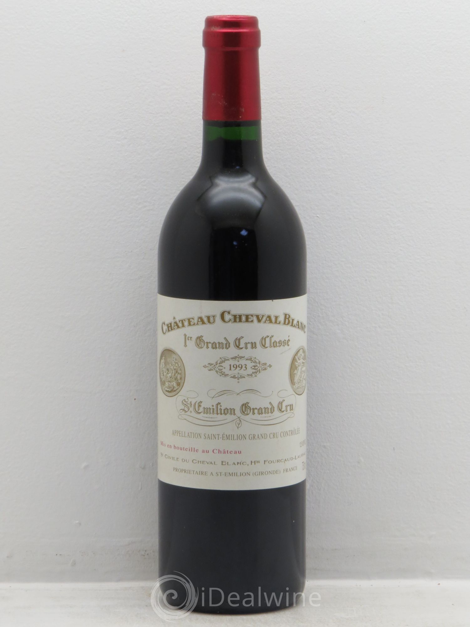 Château Cheval Blanc 1er Grand Cru Classé A 1993 - Lot de 1 bouteille - 0
