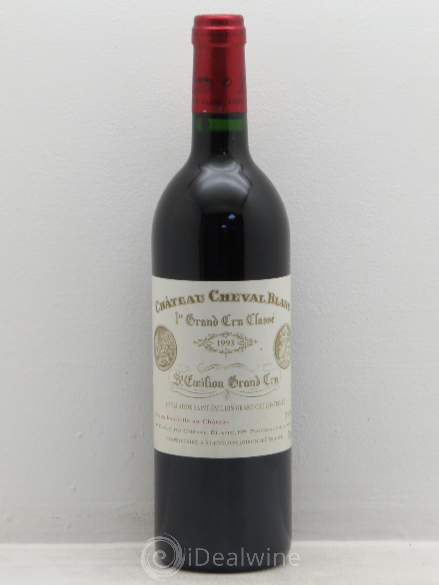 Château Cheval Blanc 1er Grand Cru Classé A 1993 - Lot de 1 bouteille - 0