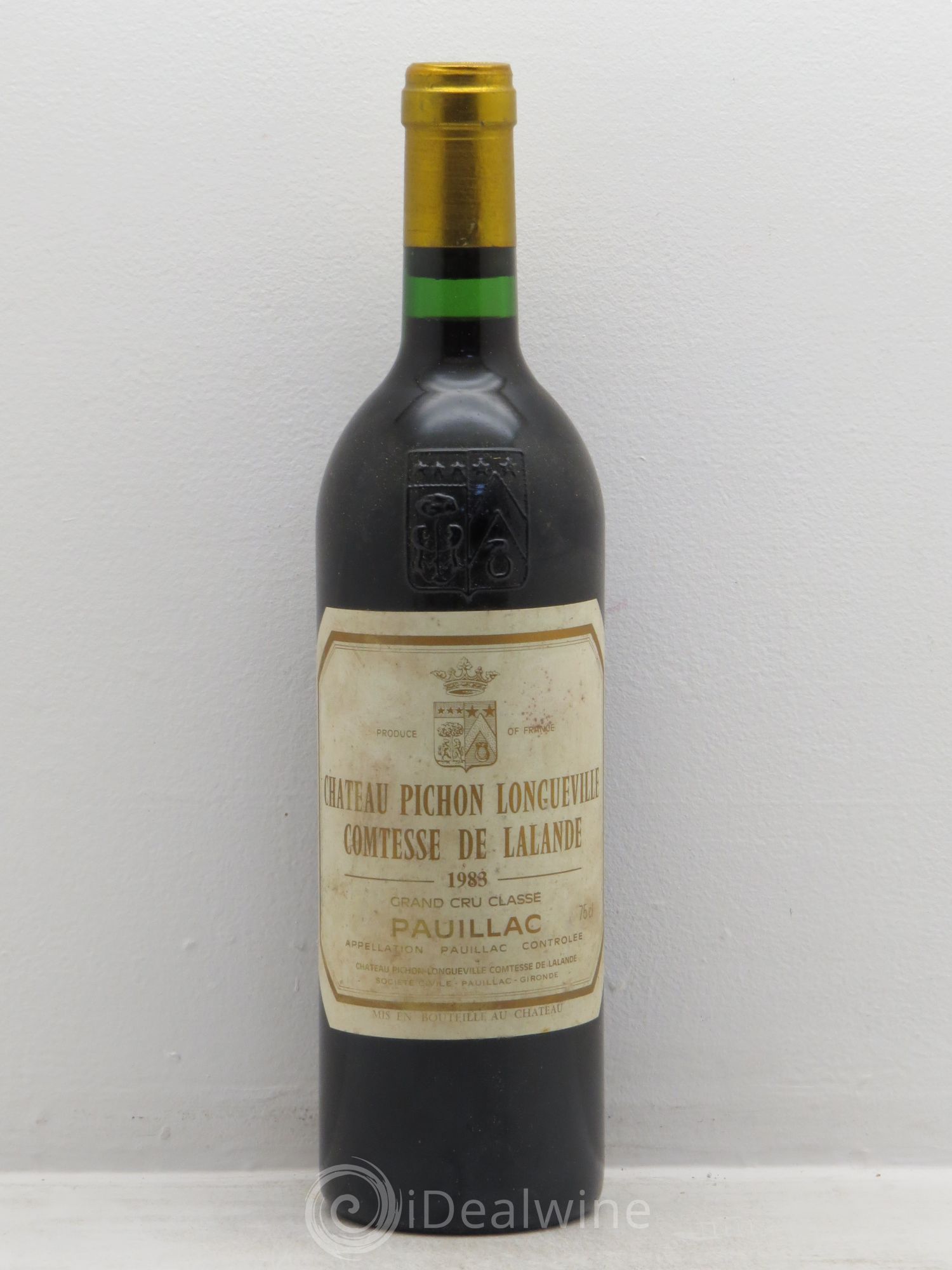 Château Pichon Longueville Comtesse de Lalande 2ème Grand Cru Classé 1983 - Lot de 1 bouteille - 0