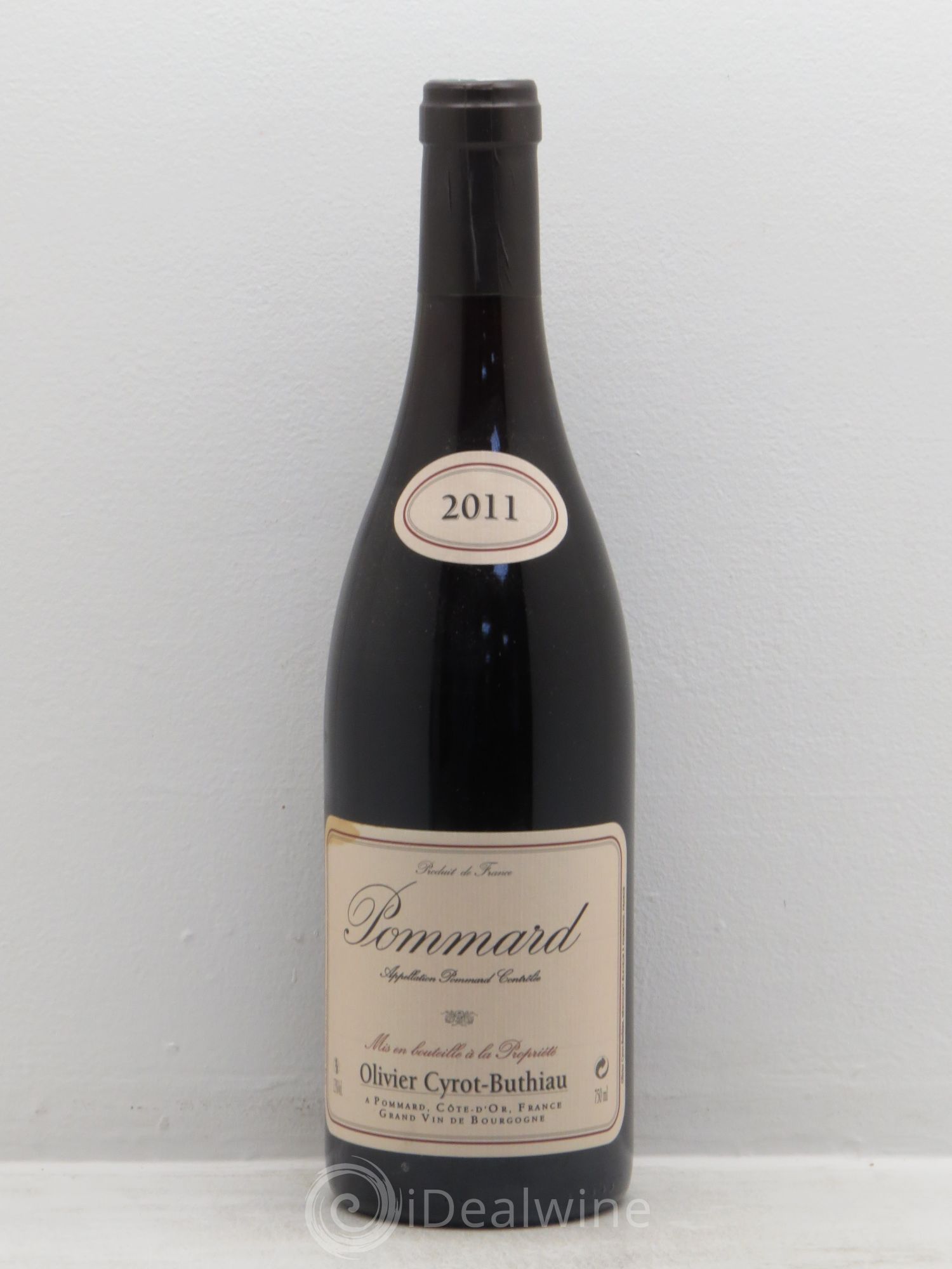 Pommard Domaine Cyrot Buthiau 2011 - Lot de 6 bouteilles - 0