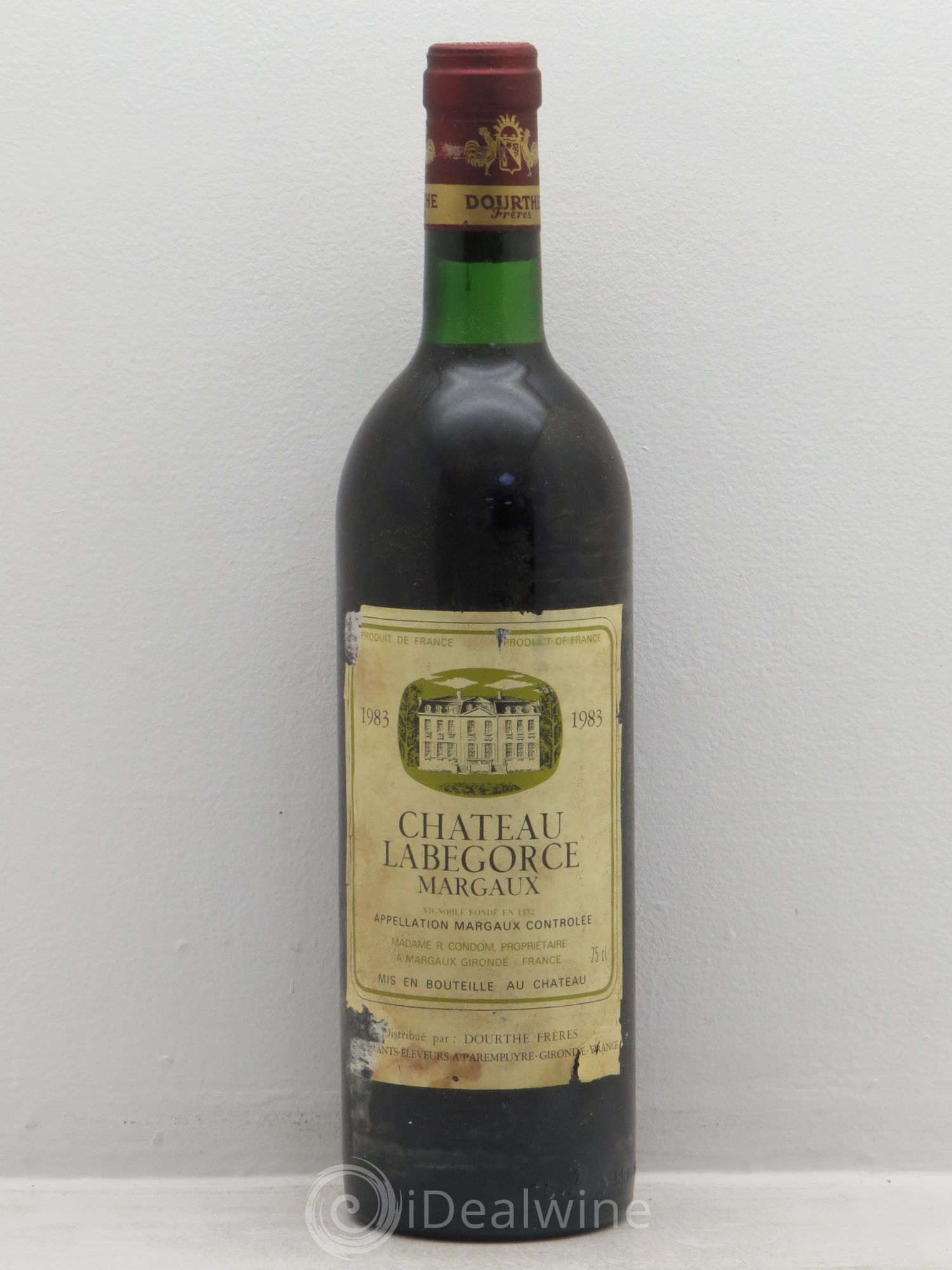 Château Labegorce Cru Bourgeois 1983 - Lot de 6 bouteilles - 0