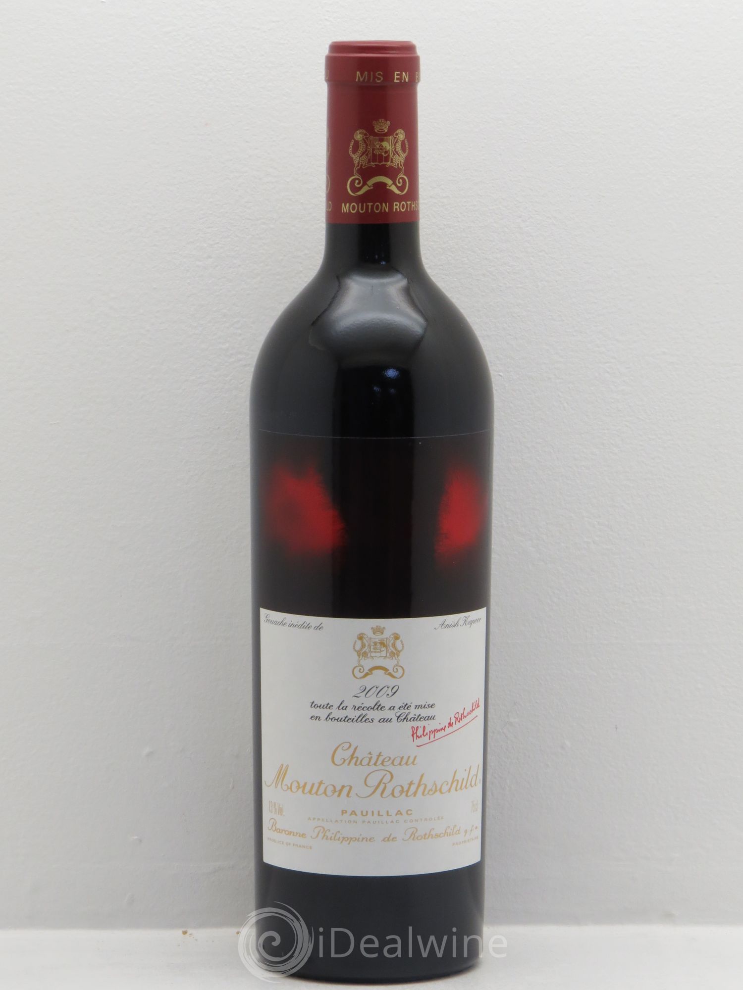 Château Mouton Rothschild 1er Grand Cru Classé 2009 - Lot de 1 bouteille - 0